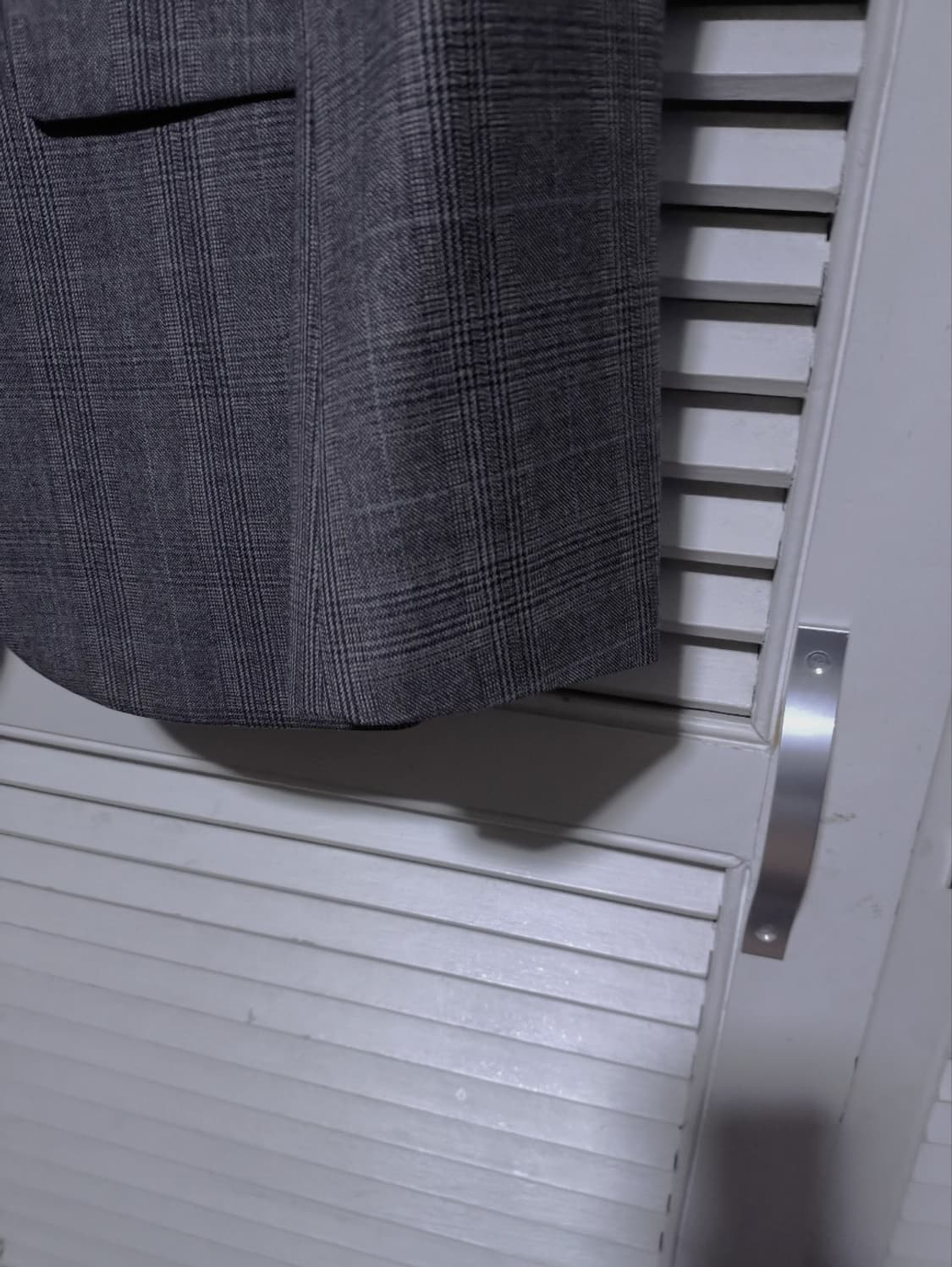 95 바쏘옴므 슬림핏 클래식 체크 정장 수트 세트 상품이미지4