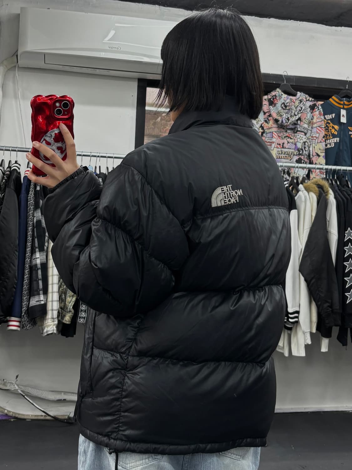 노스페이스 700 눕시 블랙 상품이미지5