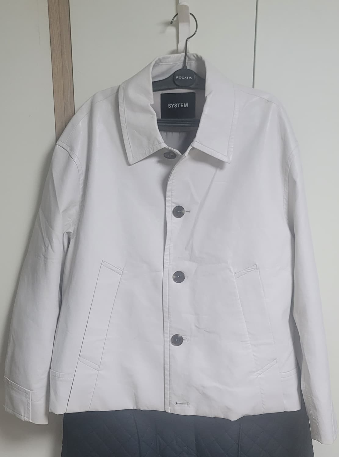 시스템 옴므  레더자켓 상품이미지1