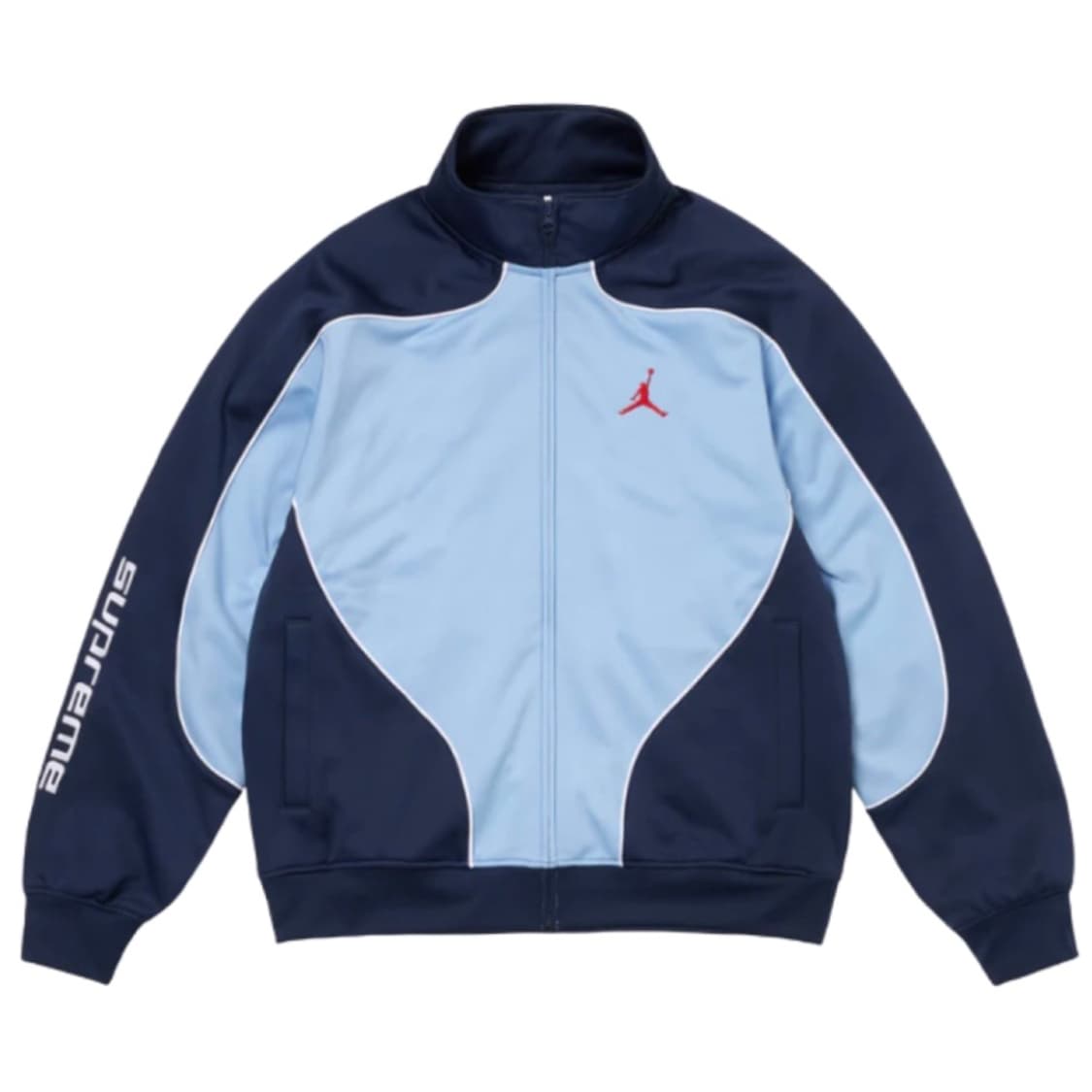슈프림 조던 트리콧 트랙 자켓 라이트 블루 상품이미지2