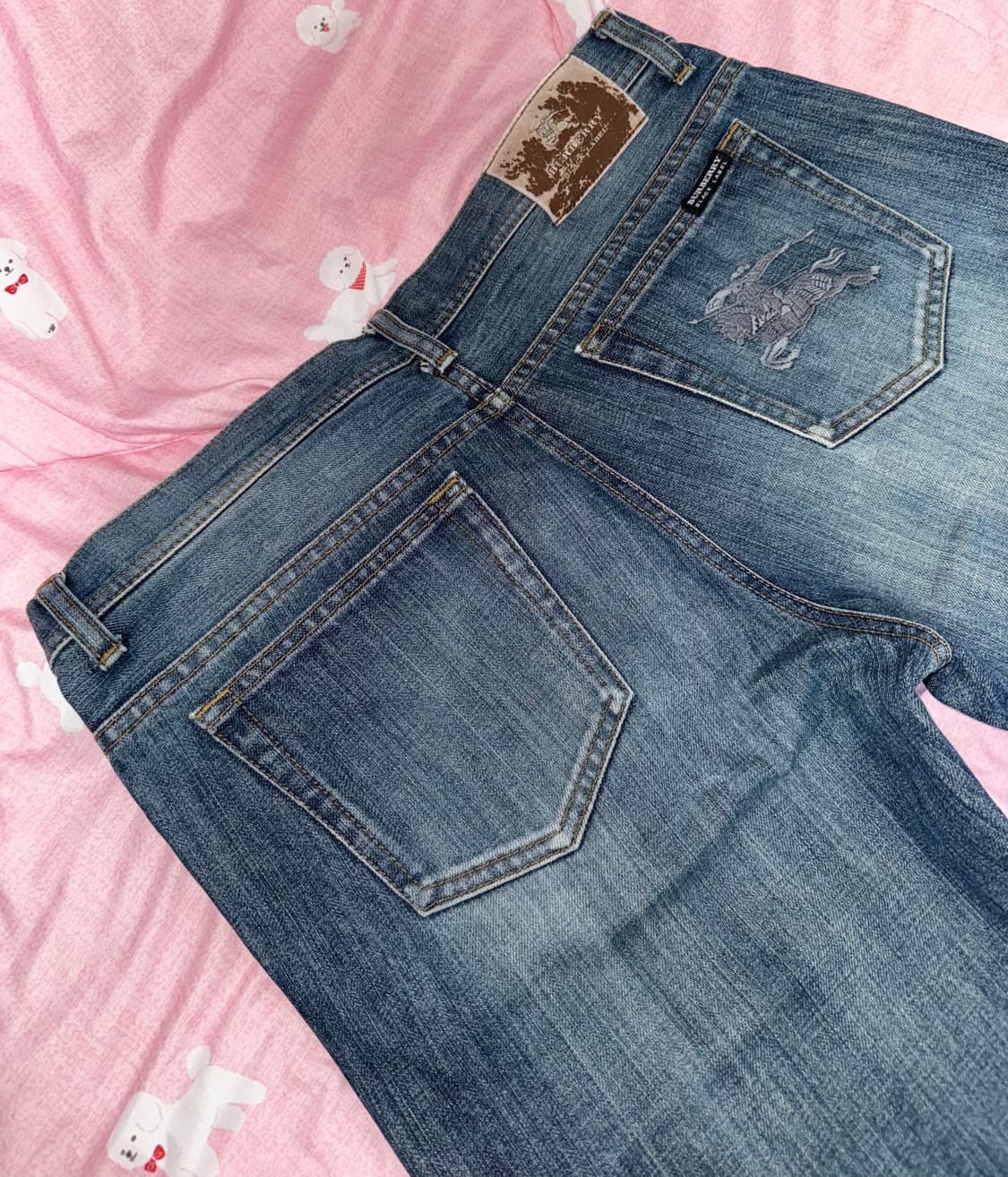 버버리 블랙라벨 슬림스트레이트 데님 팬츠 상품이미지6