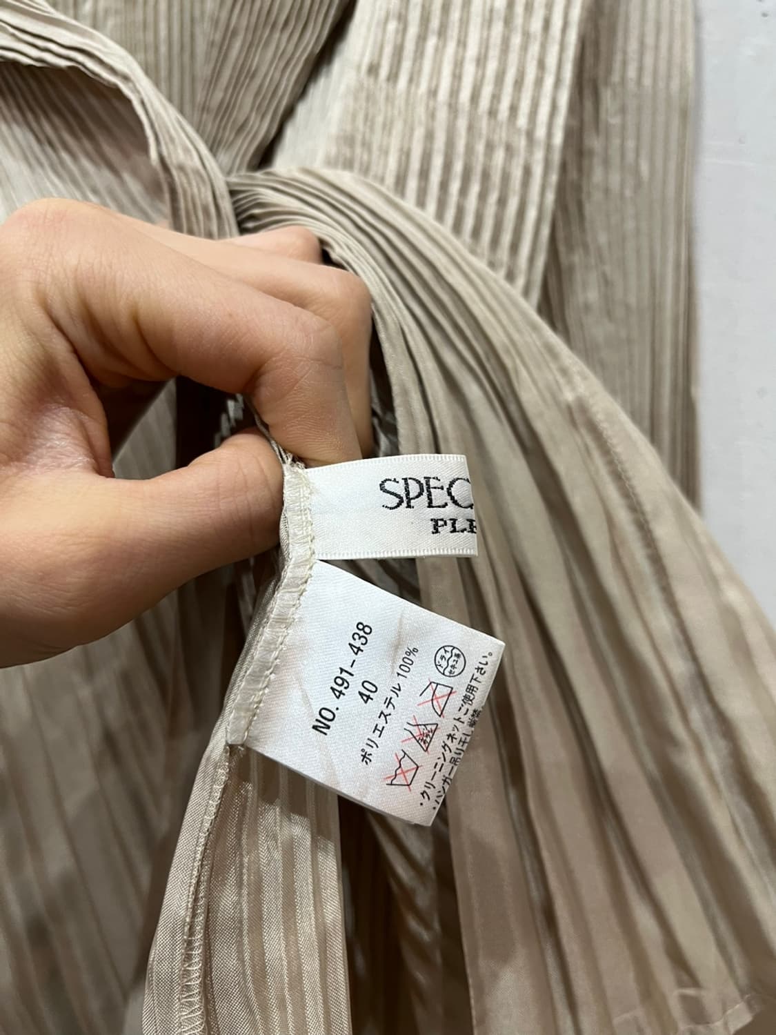 Specchio JPN 플리츠 자켓 상품이미지6