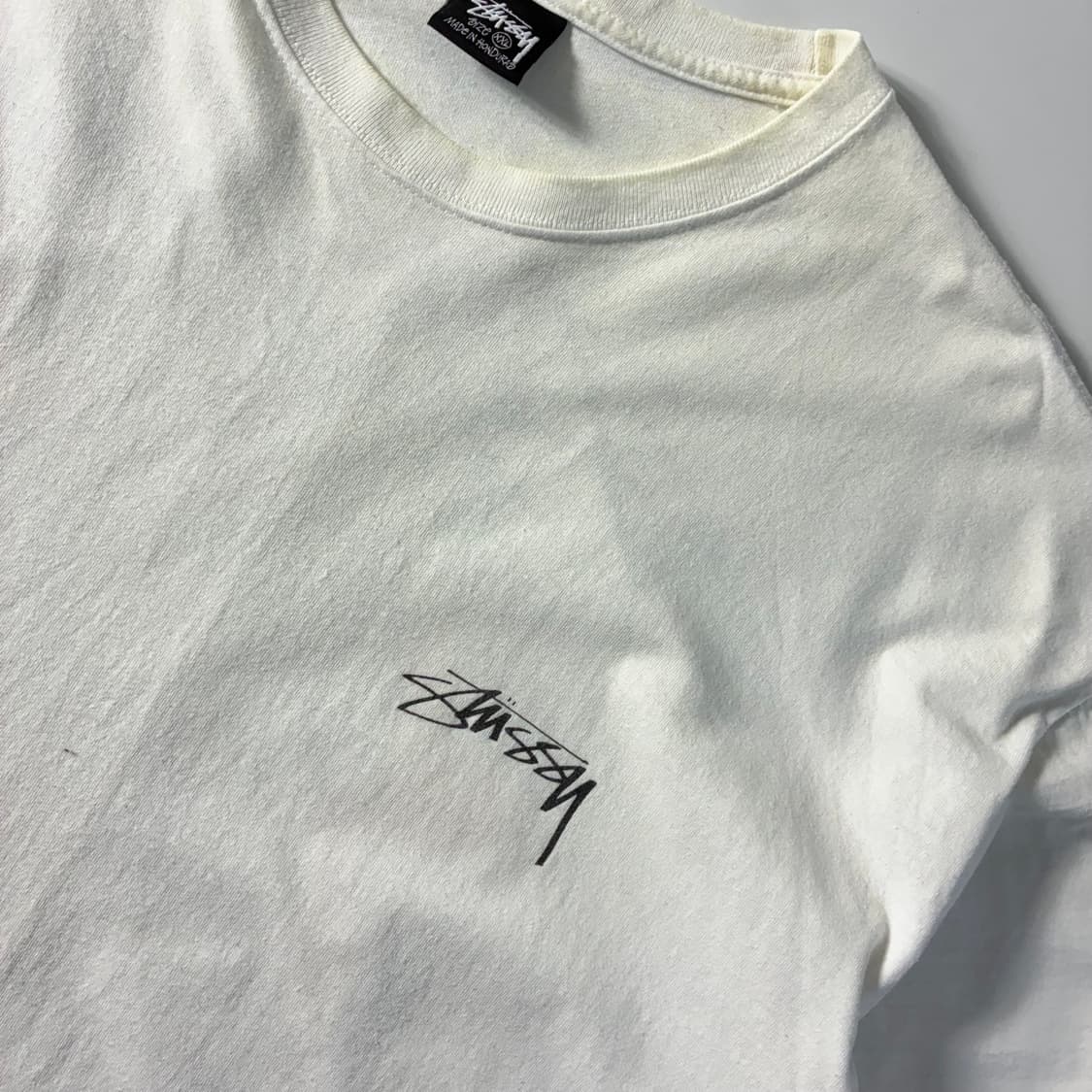 Stussy  스투시 스핑크스 그래픽 화이트 반팔티셔츠  상품이미지5