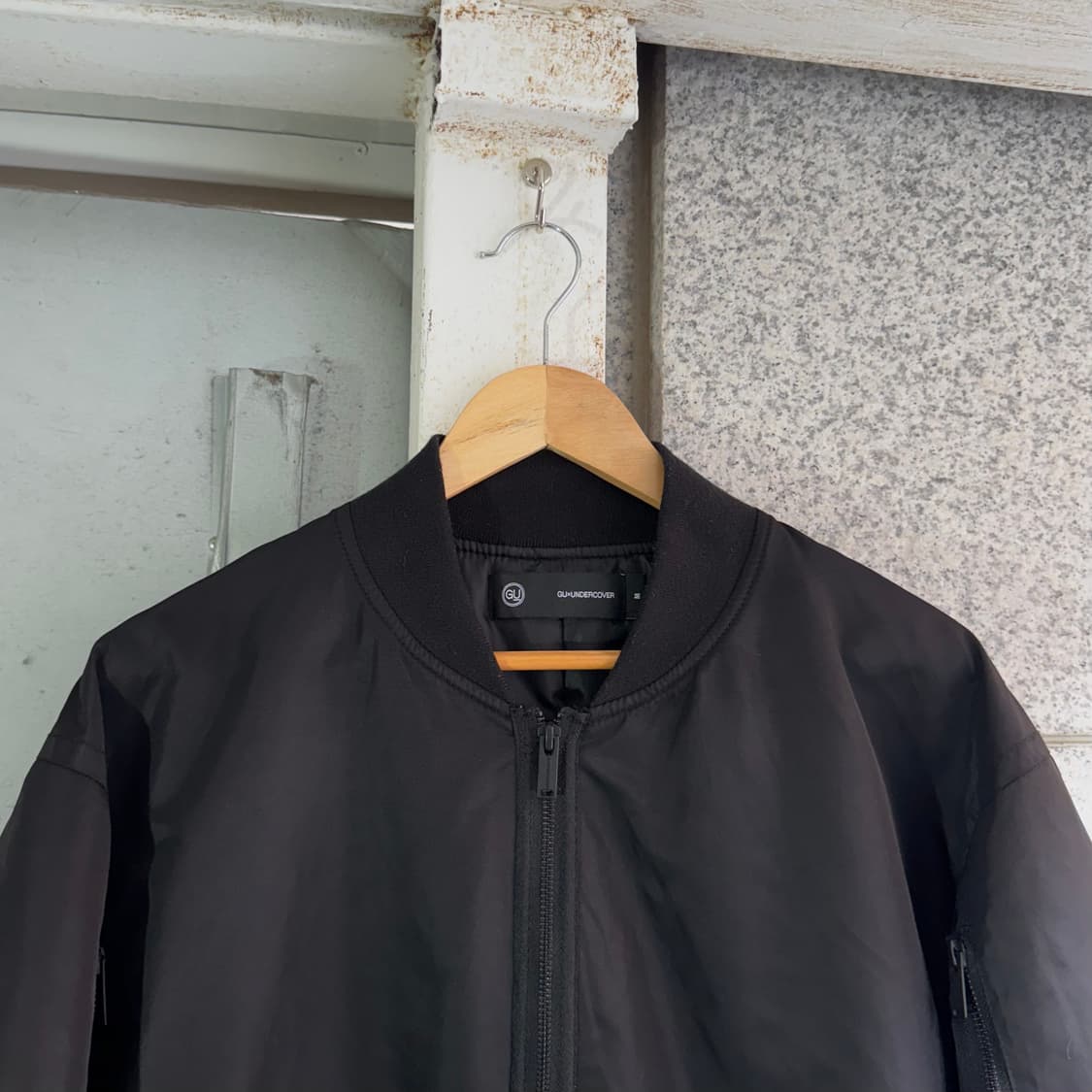 GUXUndercover 프리덤 노이즈 MA-1 자켓 상품이미지4