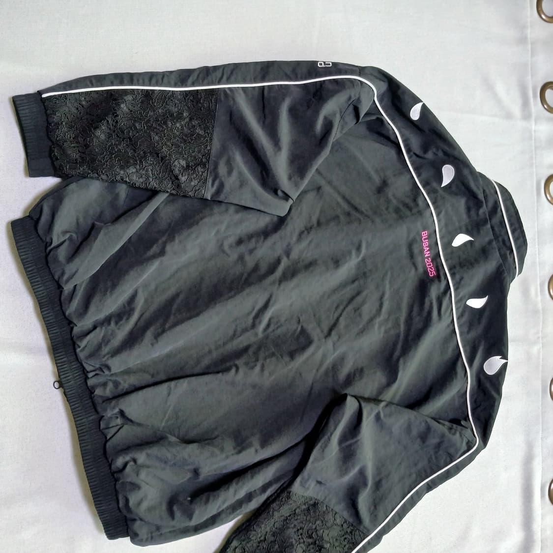 BUSAN 부산전국체전 우븐 바람막이 유니폼 자켓 근무복 상품이미지5