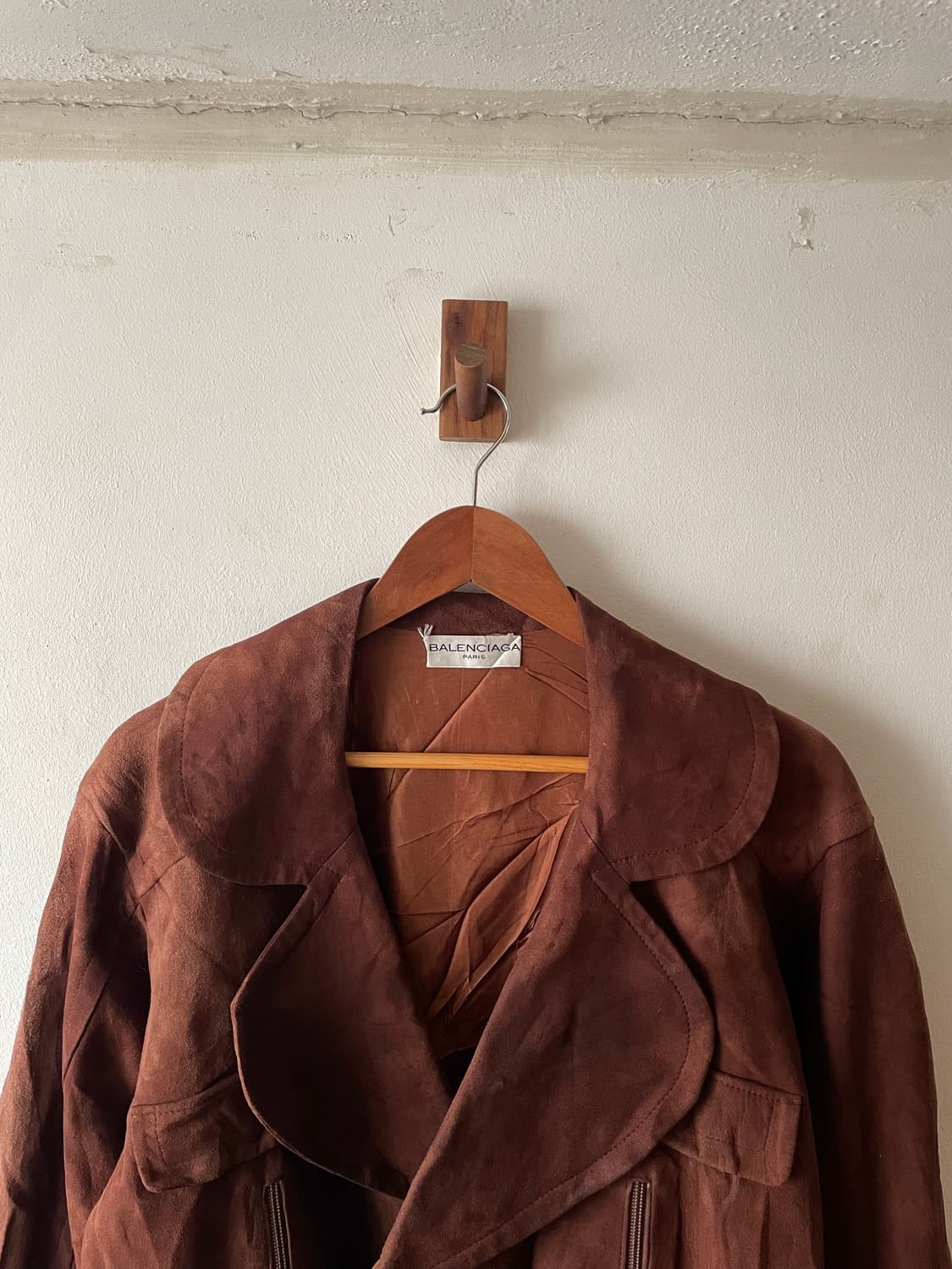 70-80's France Vintage Balenciaga 스웨이드 상품이미지2