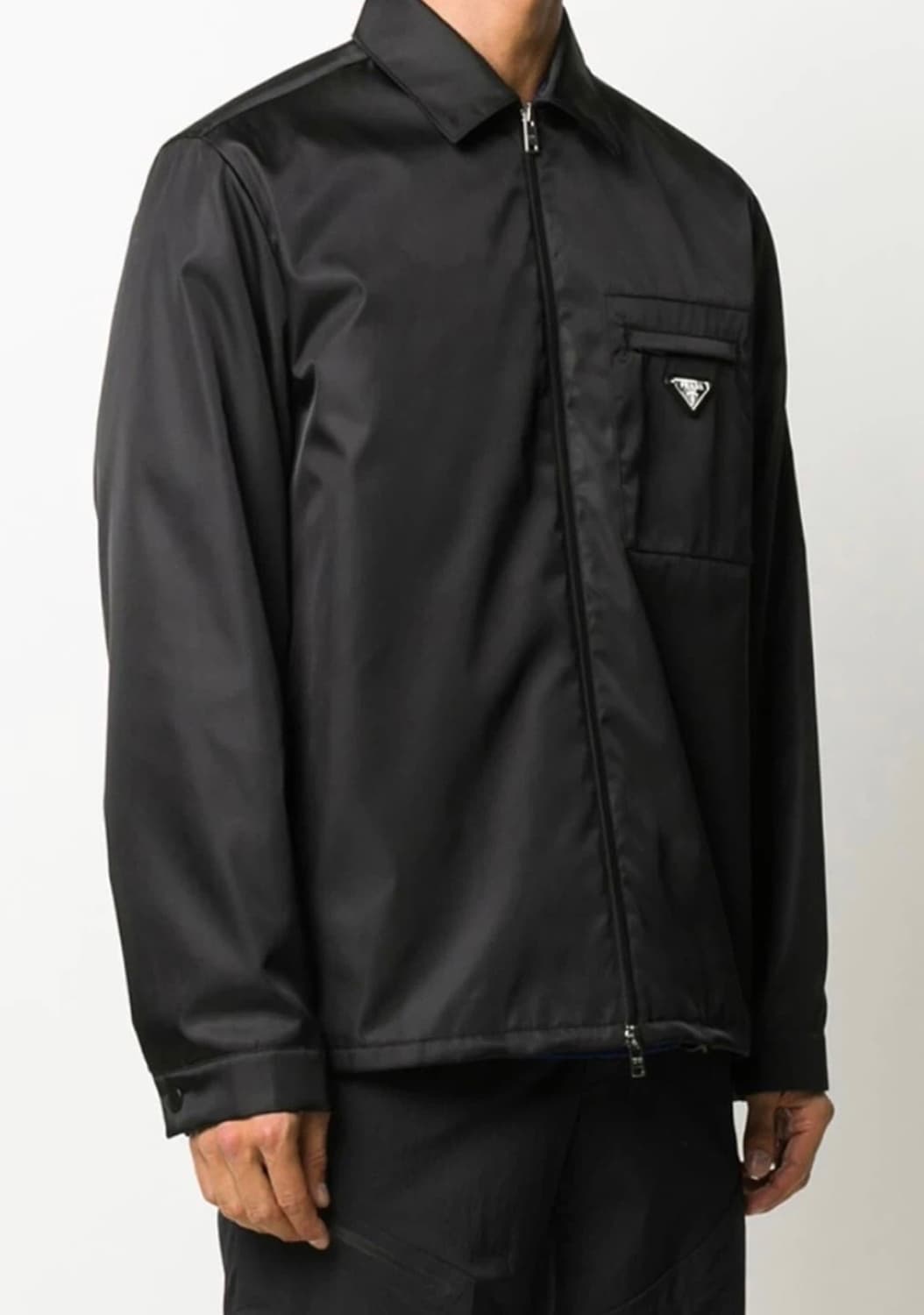 [M, 100-105] 프라다 리나일론 오버셔츠 자켓 상품이미지1