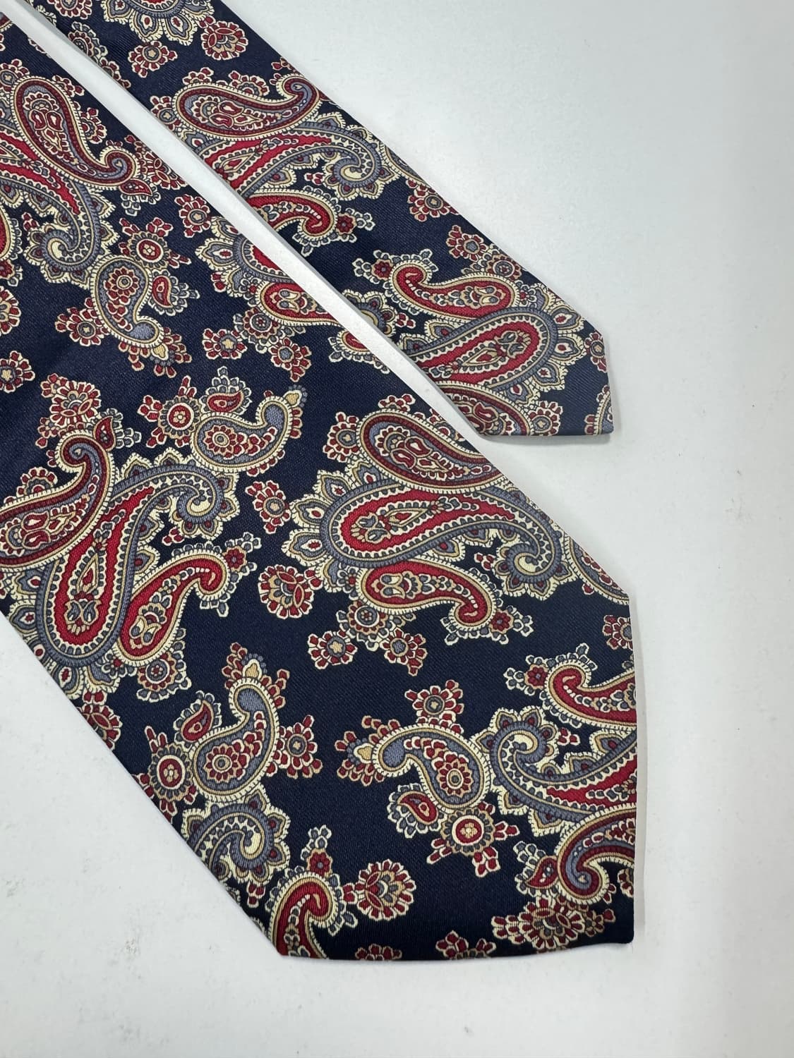 페이즐리 패턴 넥타이 9.7cm 상품이미지4