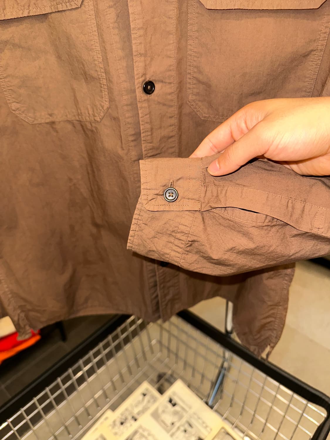 Margaret Howel MHL line material shirt  상품이미지8