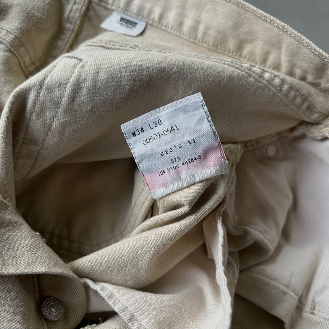 [33인치](데드스탁)리바이스 Levi's 00s 501 데님 팬츠 상품이미지7