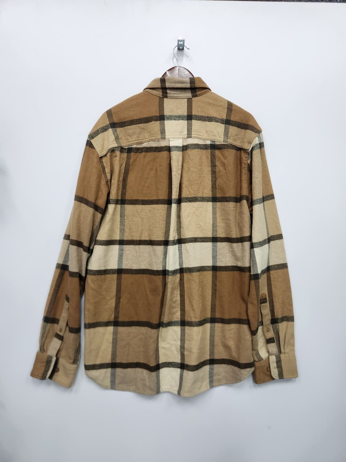 노스페이스 베이지 체크셔츠 상품이미지5