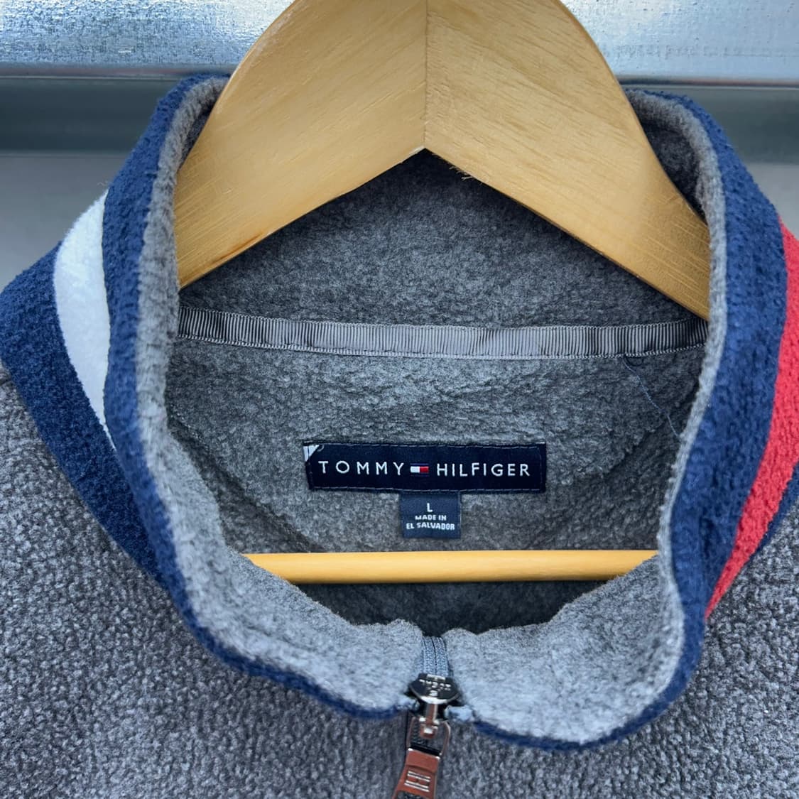 (L)타미 반집업 후리스-Y325 상품이미지3