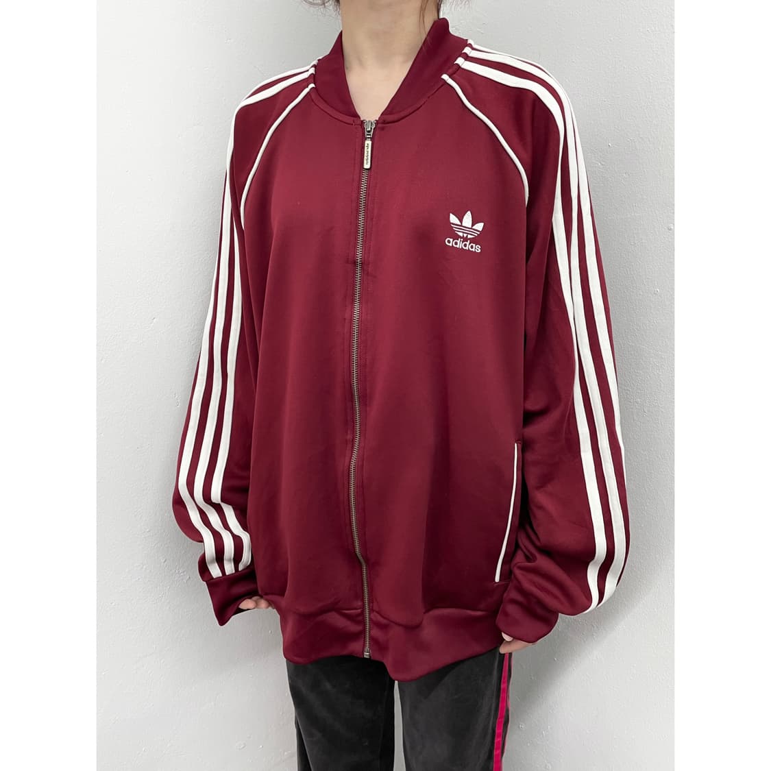 아디다스 버건디 파이어버드 트랙탑 상품이미지1