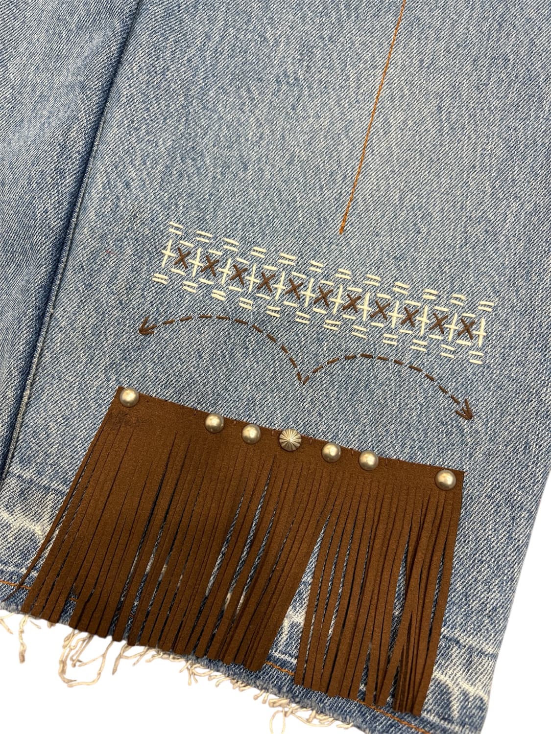 90's levi's repair jeans 상품이미지8