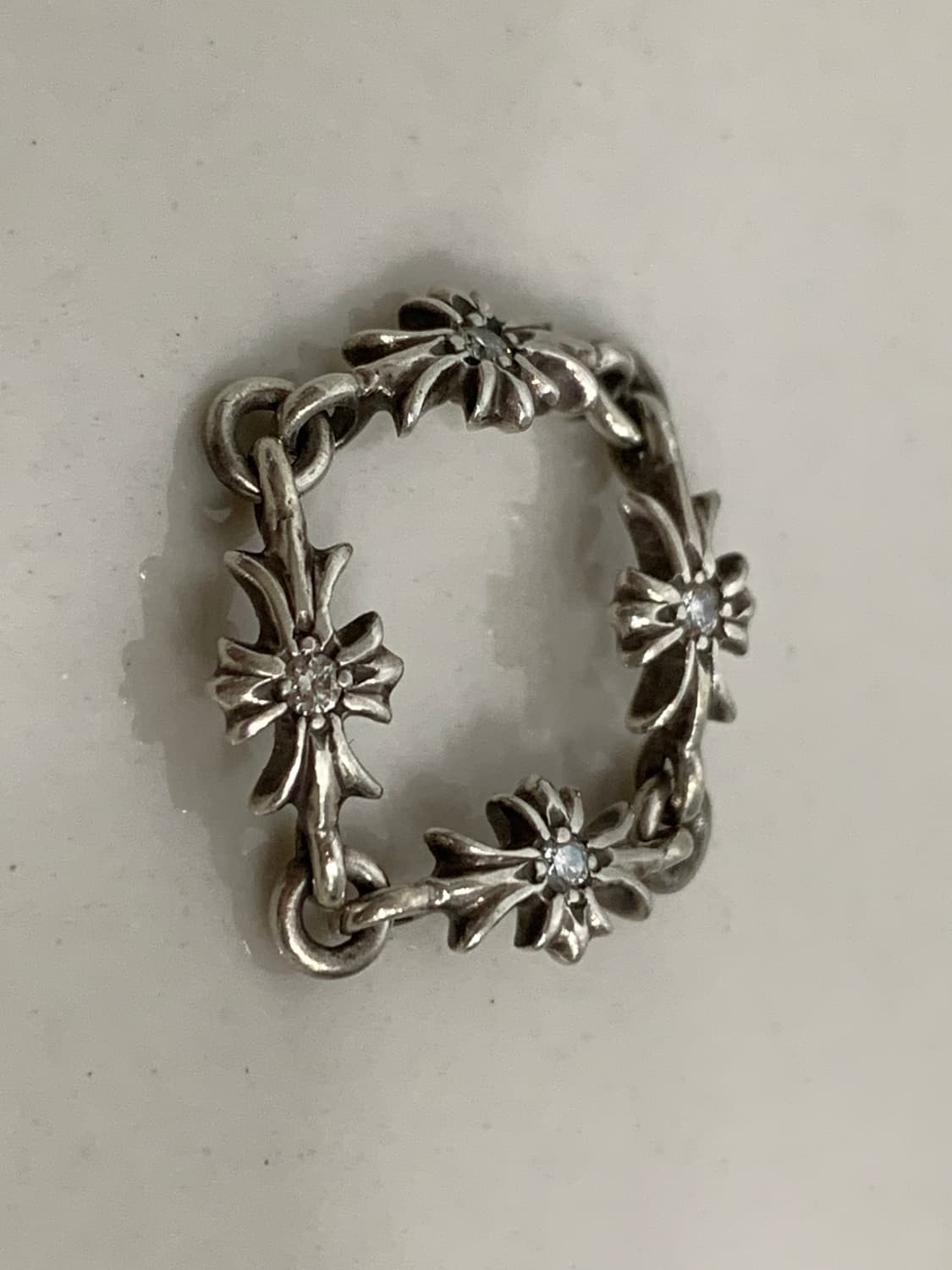 [4링크] 크롬하츠 E CH 타이니 플러스 링 다이아 반지 상품이미지4