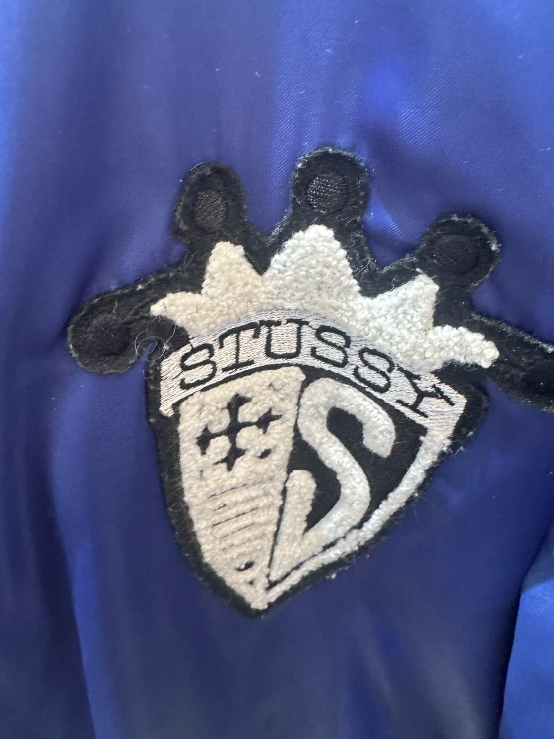 스투시 블루종 자켓 블루  상품이미지3