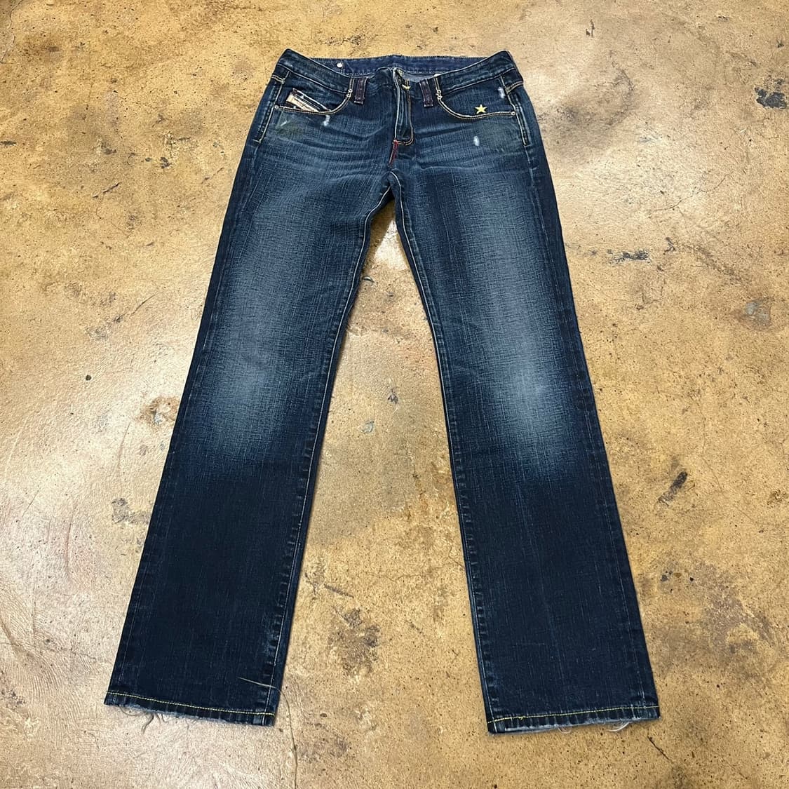 [정품/26] 디젤 별 데님 청바지 b8 상품이미지2