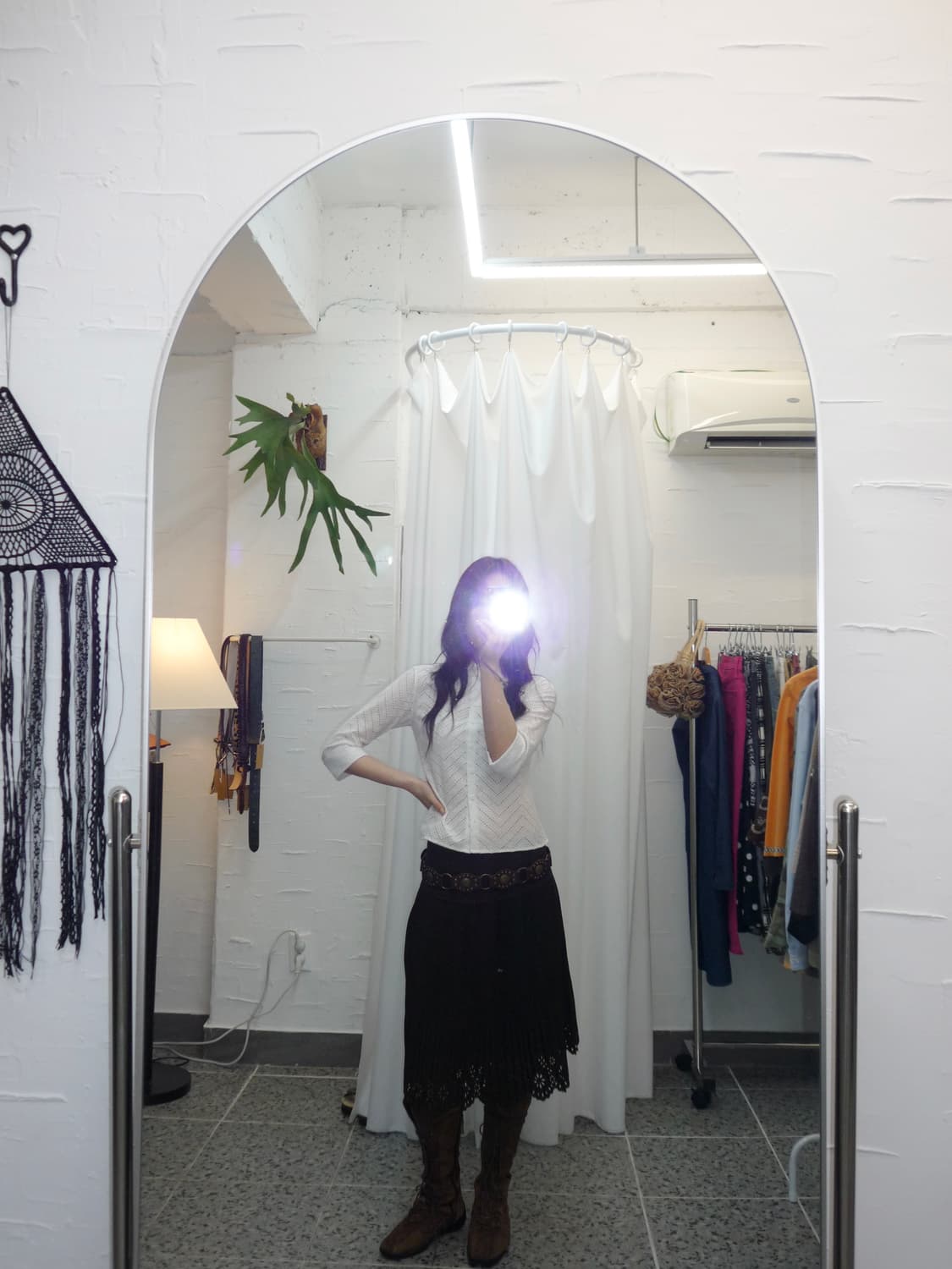 vintage white shirts 상품이미지2