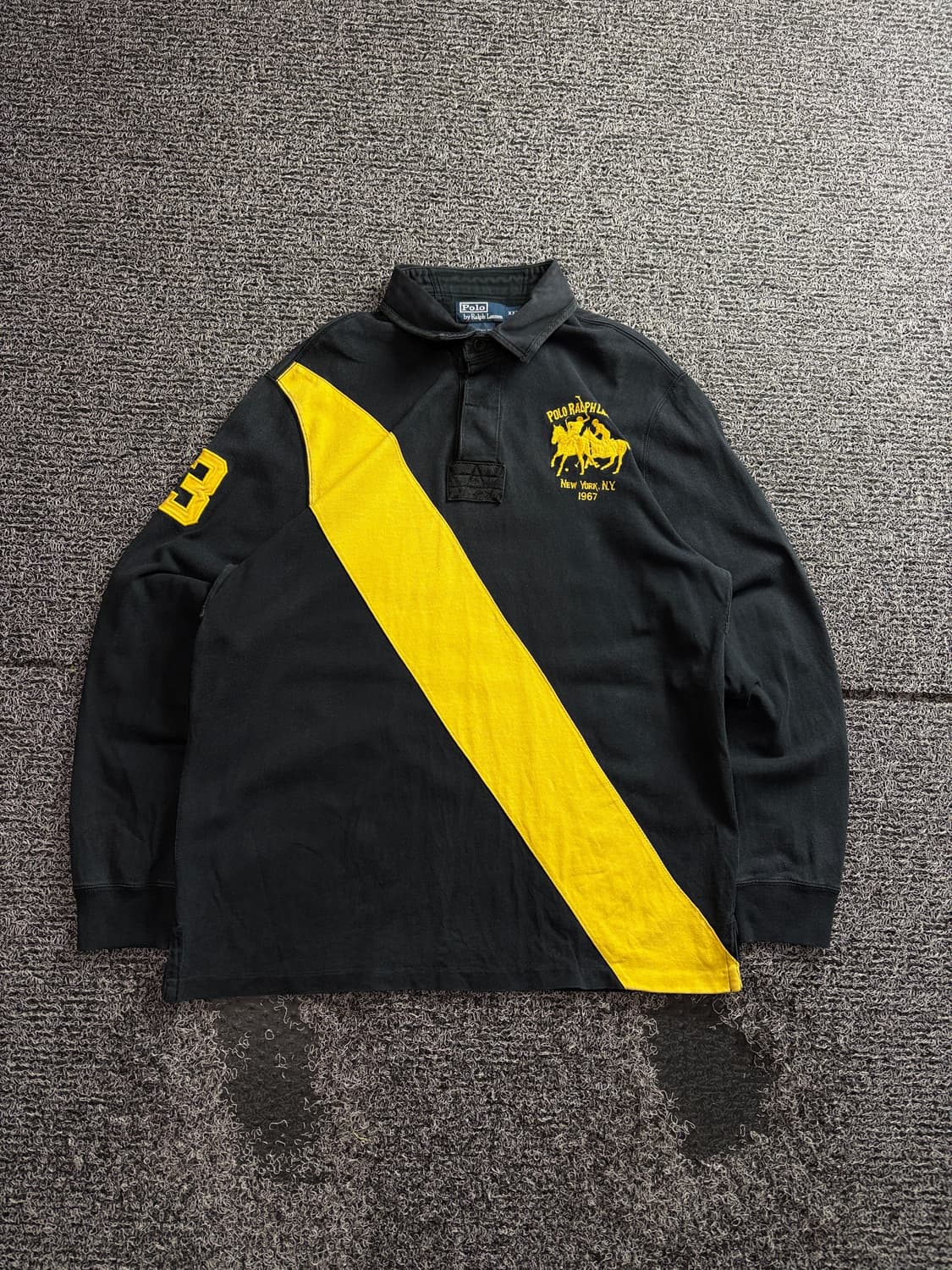 폴로 랄프로렌 아카이브 빅포니 자수 럭비 티 3454 상품이미지2