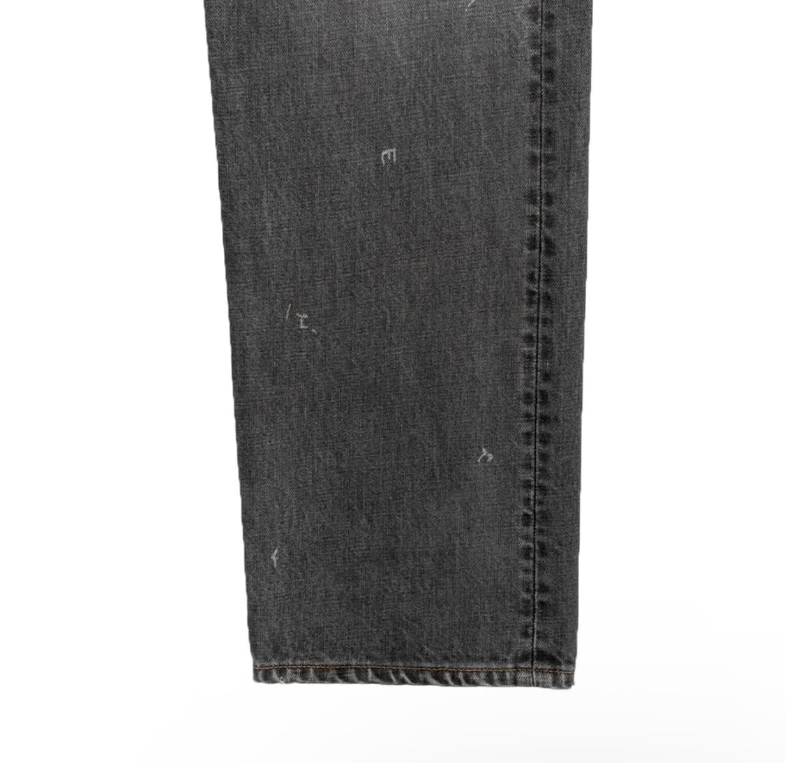 [32] 캐피탈 남성 몽키 시스코 14oz 5p 데님 팬츠 흑청 그레이 상품이미지7