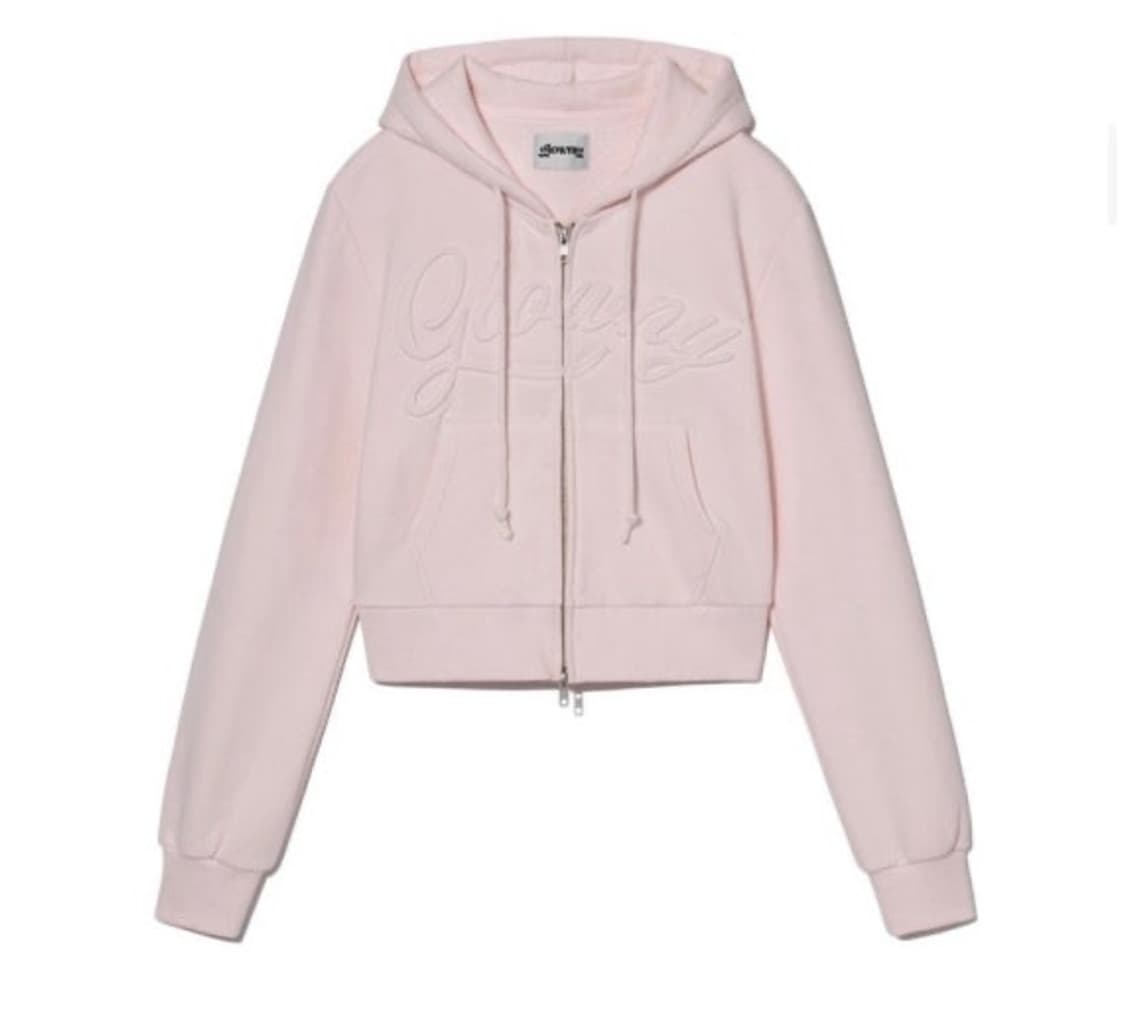 글로니 조던 후드집업 핑크 상품이미지1