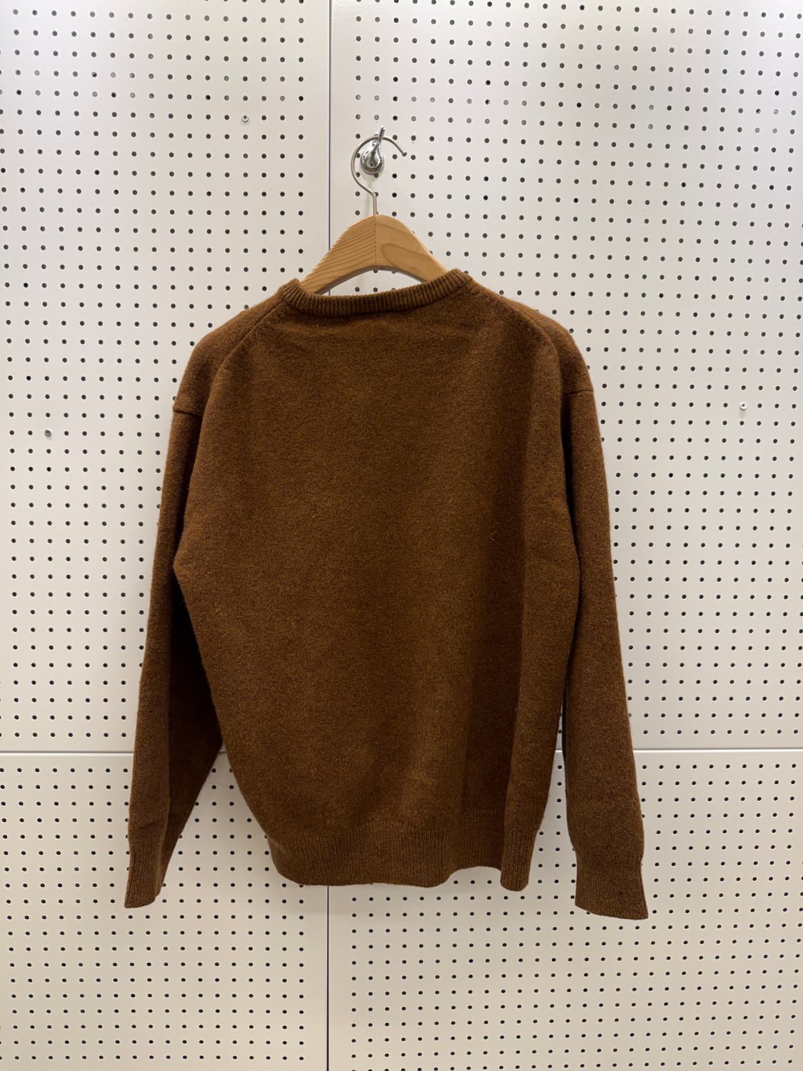 라코스테 울 니트 스웨터 브라운 U1112 상품이미지3