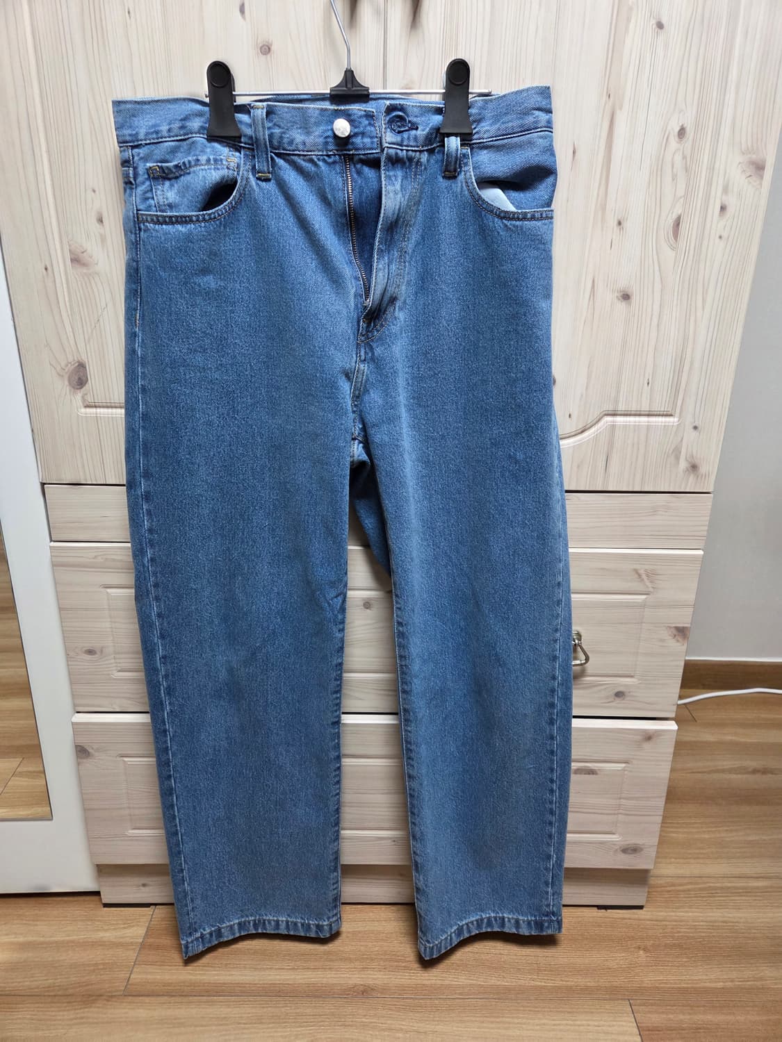 칼하트 wip 랜든팬츠 블루 헤비스톤워시 31 상품이미지1