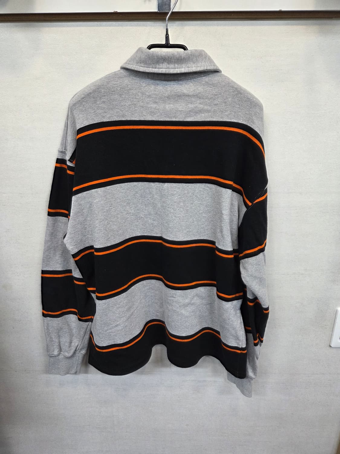 로맨틱크라운 스트라이프 폴로 카라긴팔 s 상품이미지2