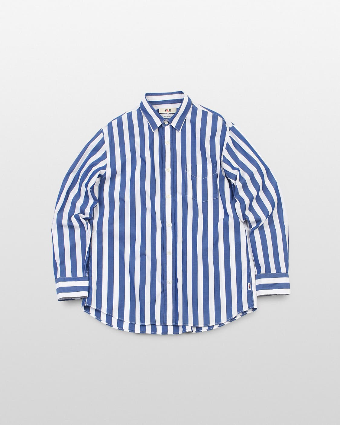 VAN JAC Stripe Button Down Shirt 상품이미지1