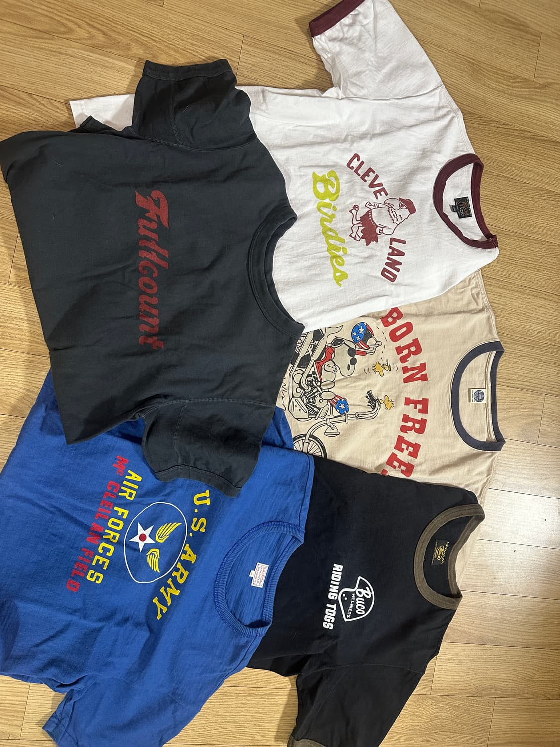 [38,M] 풀카운트, 리얼맥코이, 토이즈 맥코이 로고, 링거티 일괄판매 상품이미지1