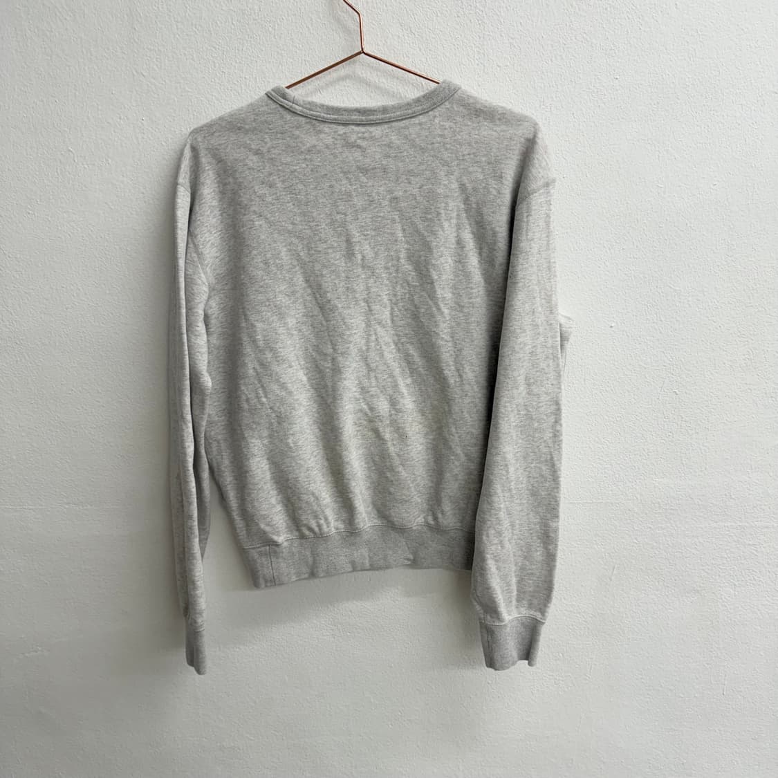 폴로 랄프로렌 오버핏 브이넥 맨투맨 (S) 상품이미지6