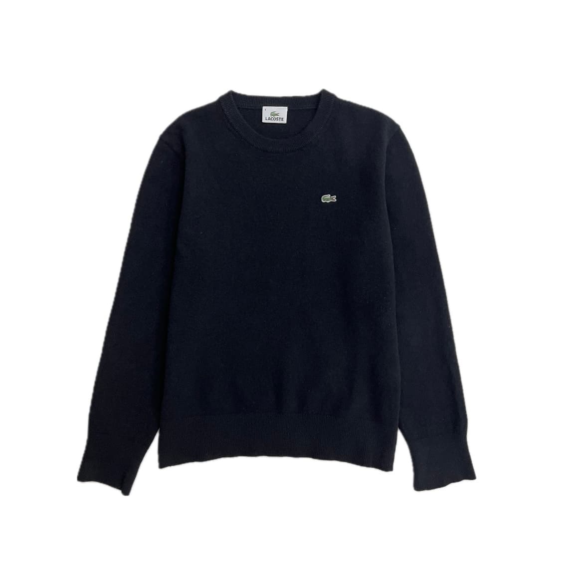 라코스테 울 블랙 니트 95 m 3 size 상품이미지1