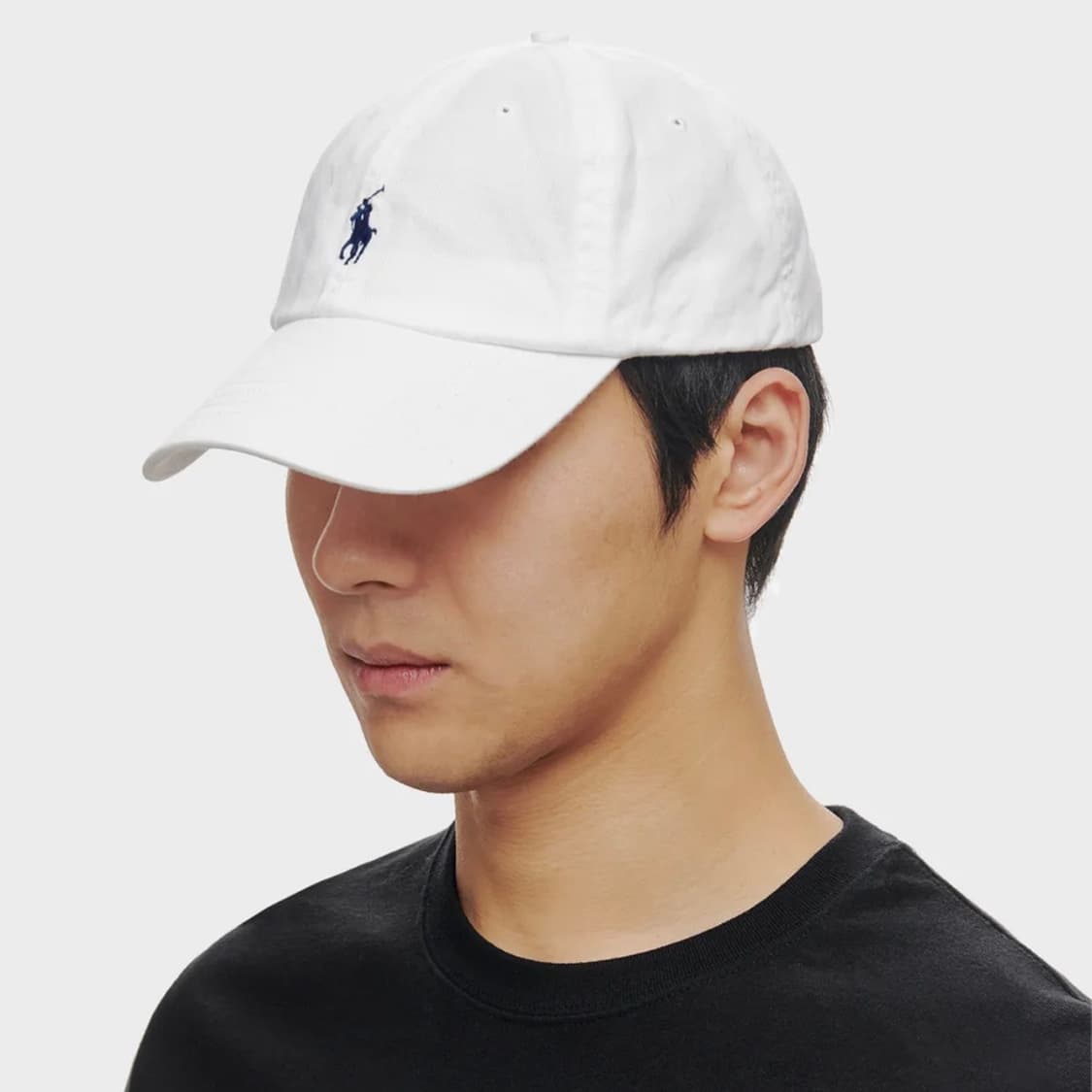 폴로 치노 베이스볼 캡 - 화이트 상품이미지1