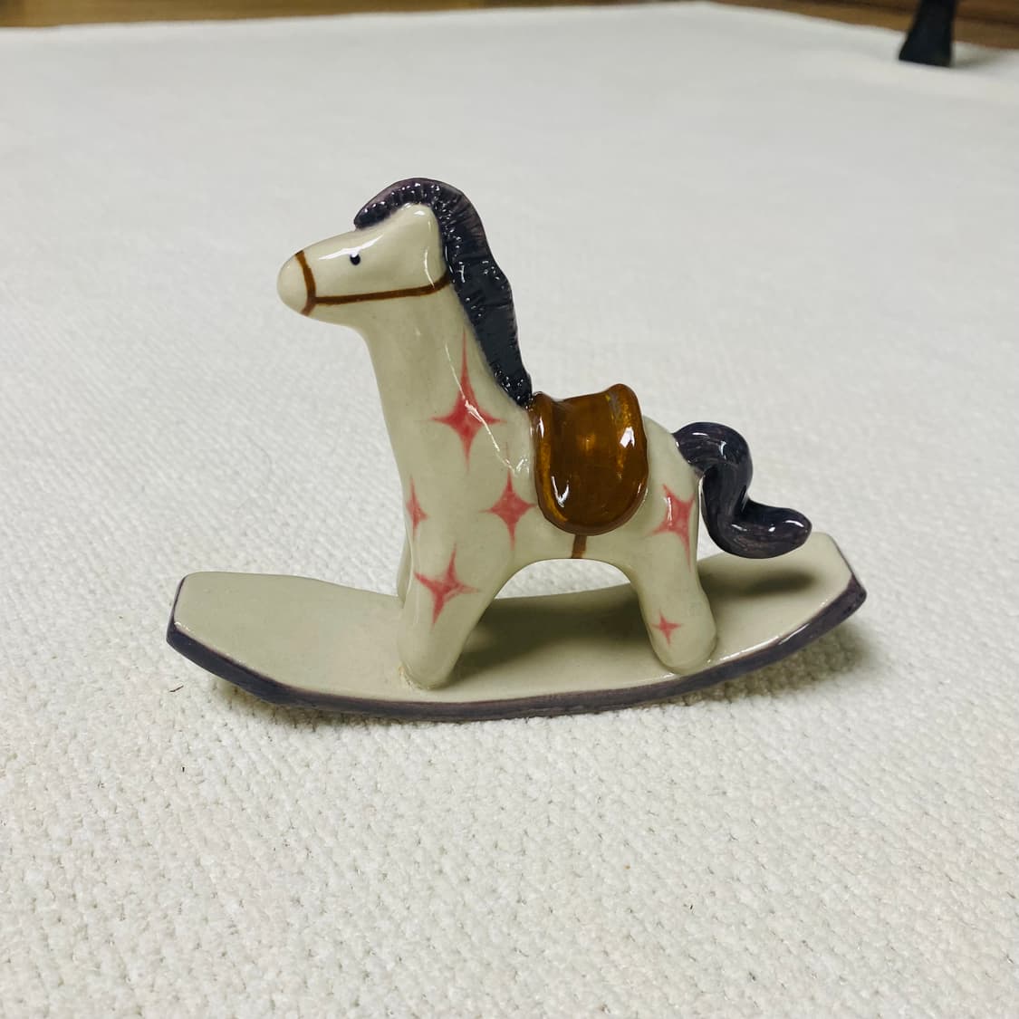 [Handmade] 도자기 목마 말 인형 장식품 상품이미지2