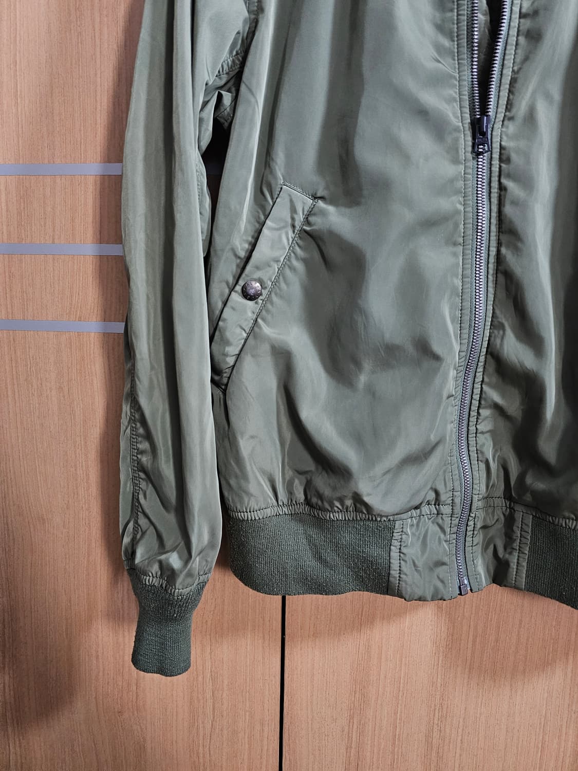 알파인더스트리 ma-1 항공자켓/L 상품이미지5