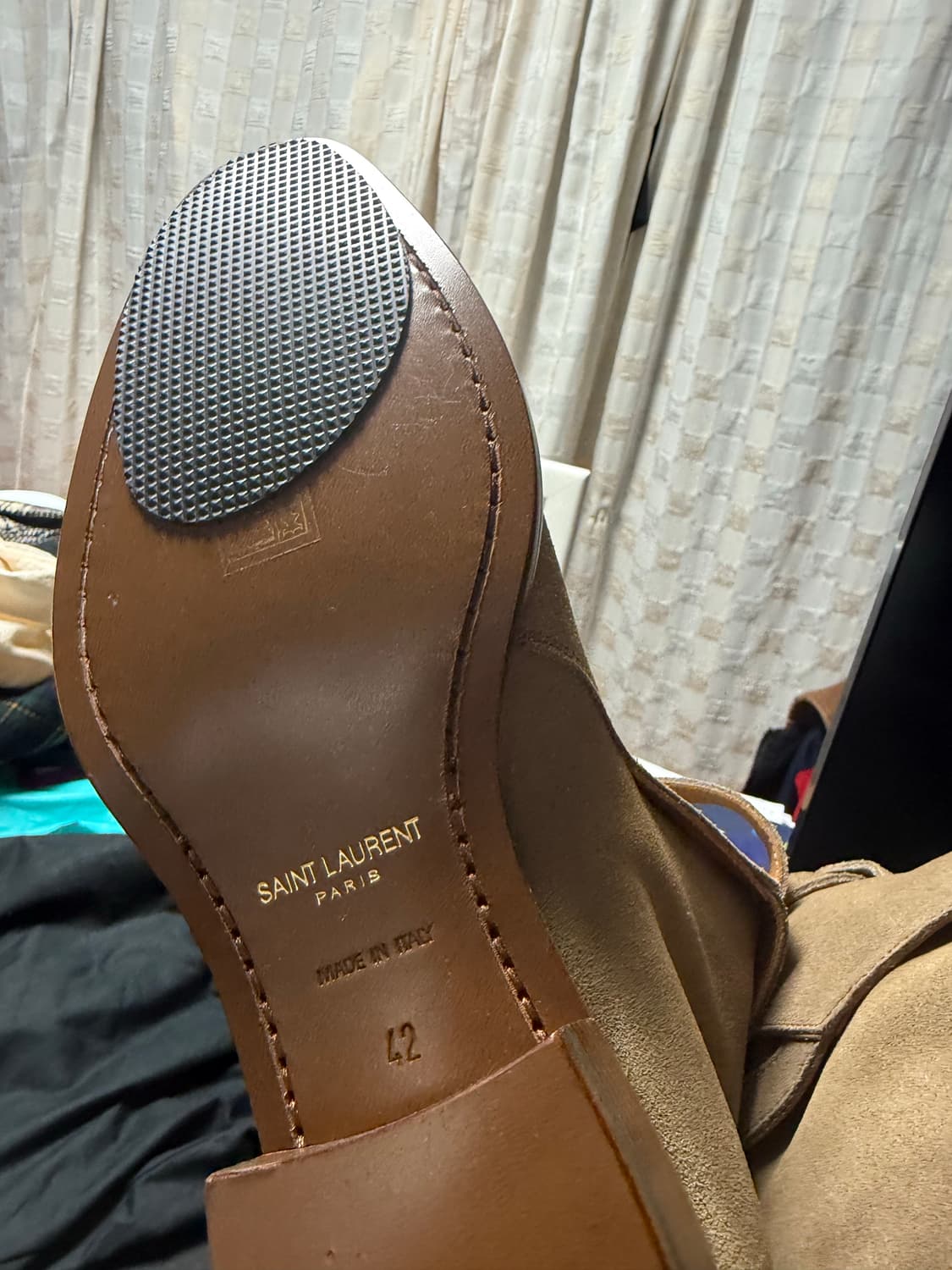 [박스 없는 새상품] 생로랑 조드퍼 3cm 42사이즈 상품이미지4