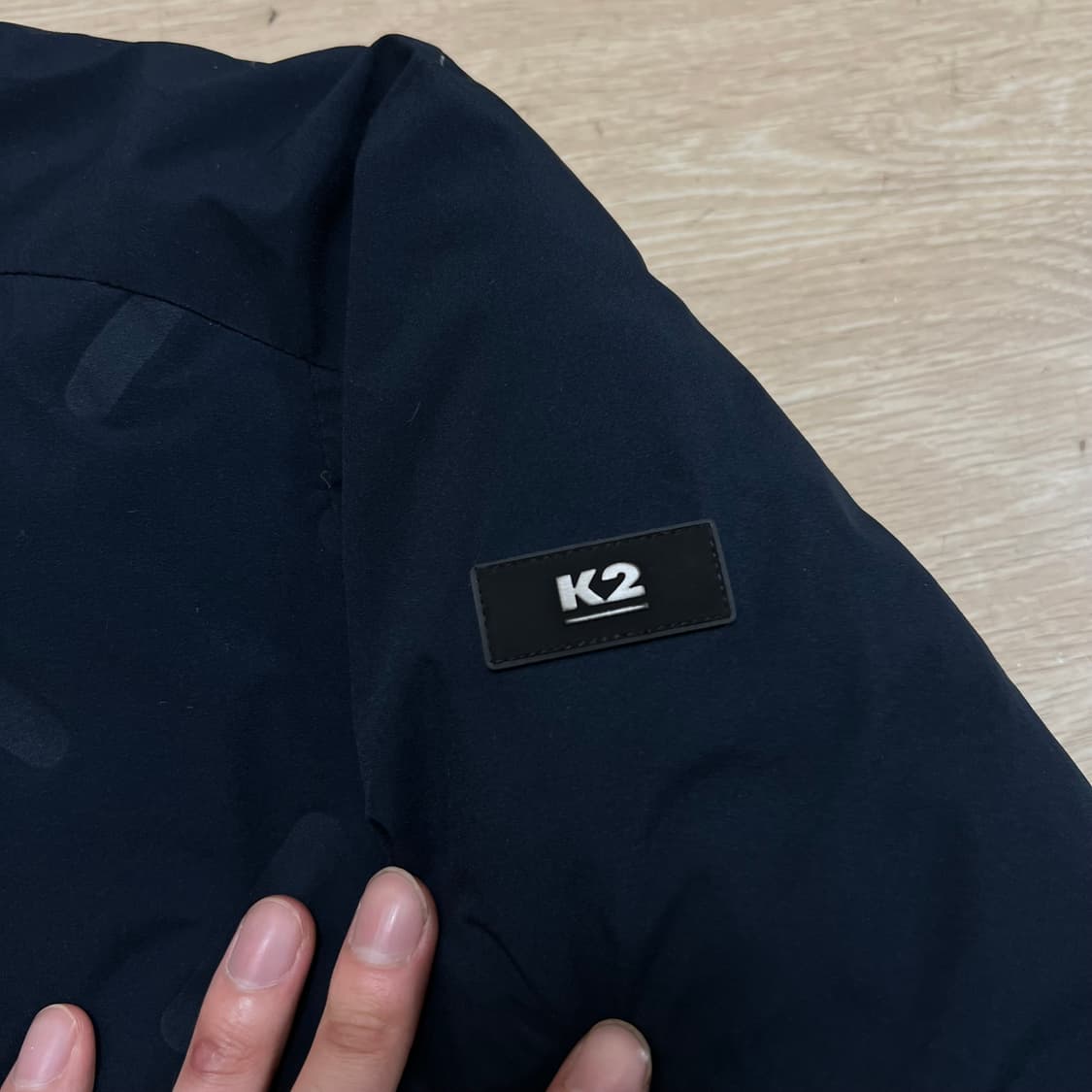K2 아웃도어 구스다운 와펜 경량패딩 점퍼 [네이비] 2XL/110 상품이미지4