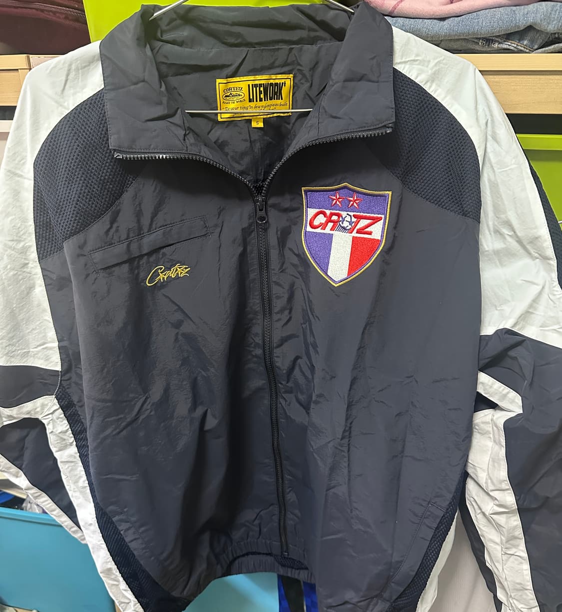 코르테이즈 슈쿠 자켓 프랑스 (네이비&화이트) 상품이미지1