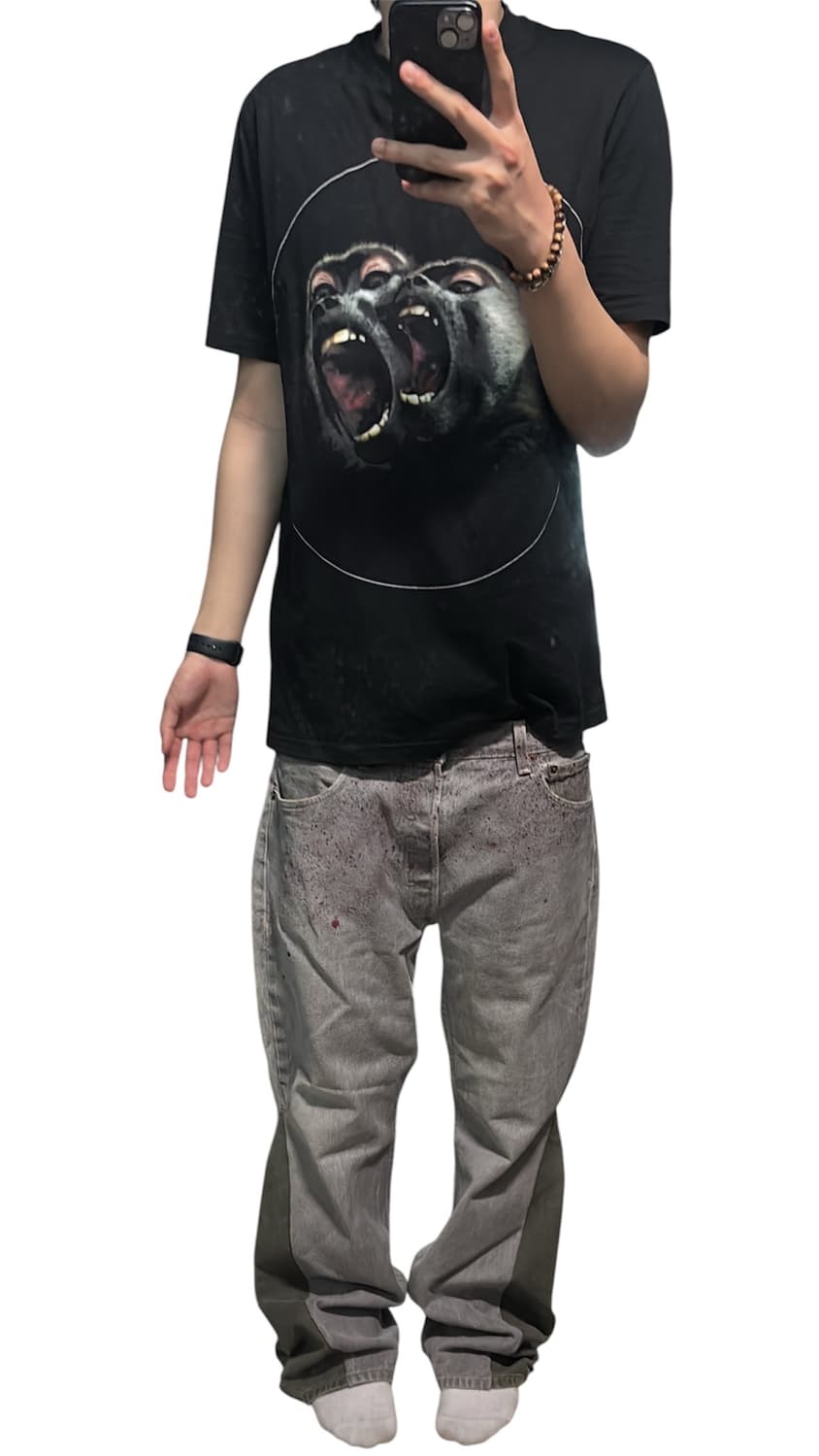 Givenchy 16FW Monkey Brothers T Shirt 상품이미지2