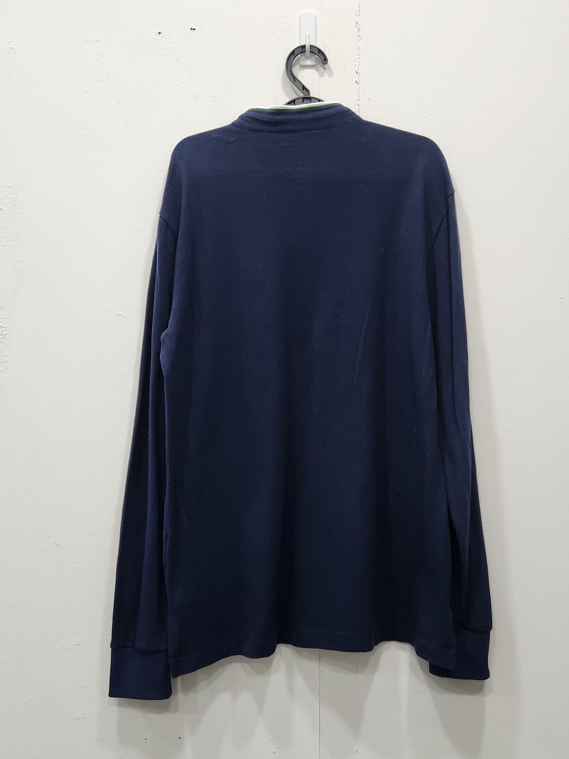 [105] 빈폴 네이비 헨리넥 긴팔 티셔츠 남성 105사이즈 상품이미지2
