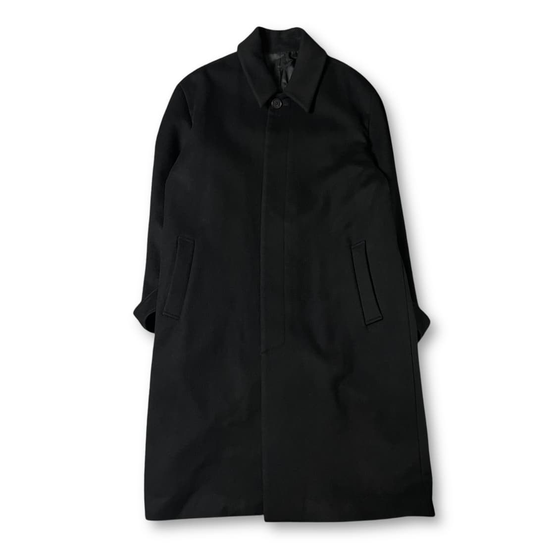 드로우핏 블랙 울 롱 맥코트 XL 상품이미지1