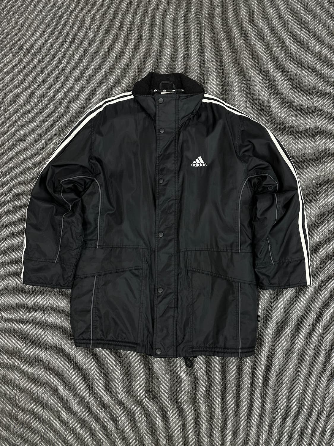 아디다스 삼선 하프 누빔자켓 상품이미지1