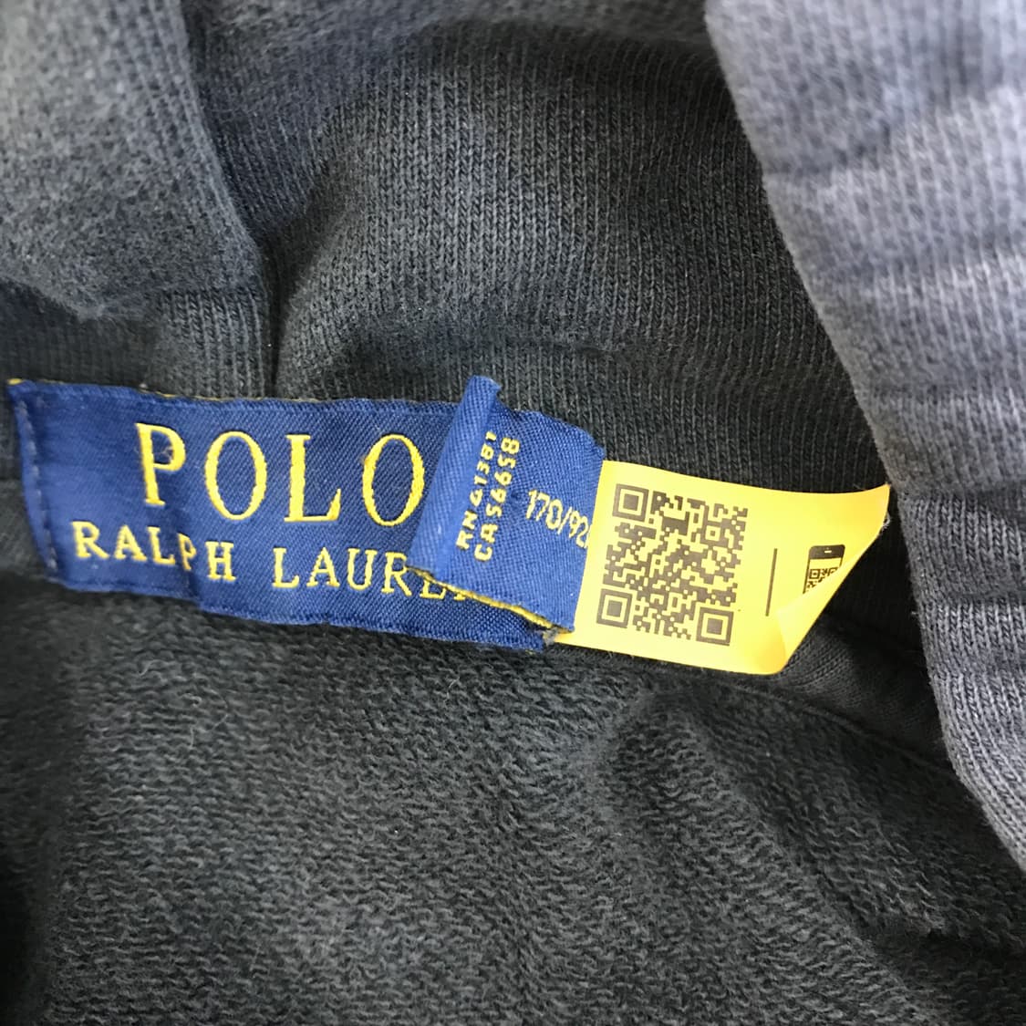 폴로 랄프로렌 가먼트다잉 후드 QR제품 [S/P] 상품이미지5