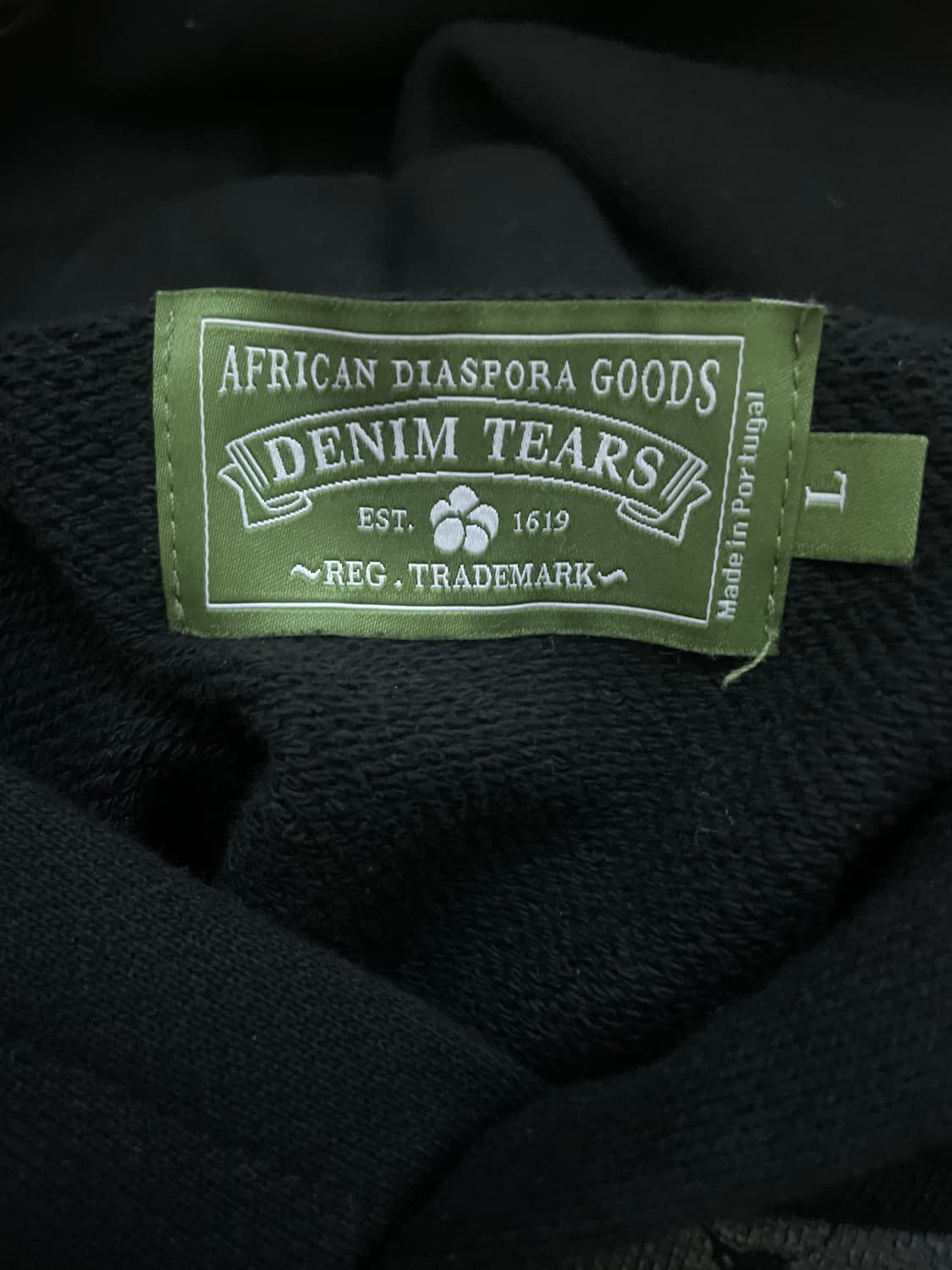 데님티어스 모노 코튼 스웻 후드 상품이미지3