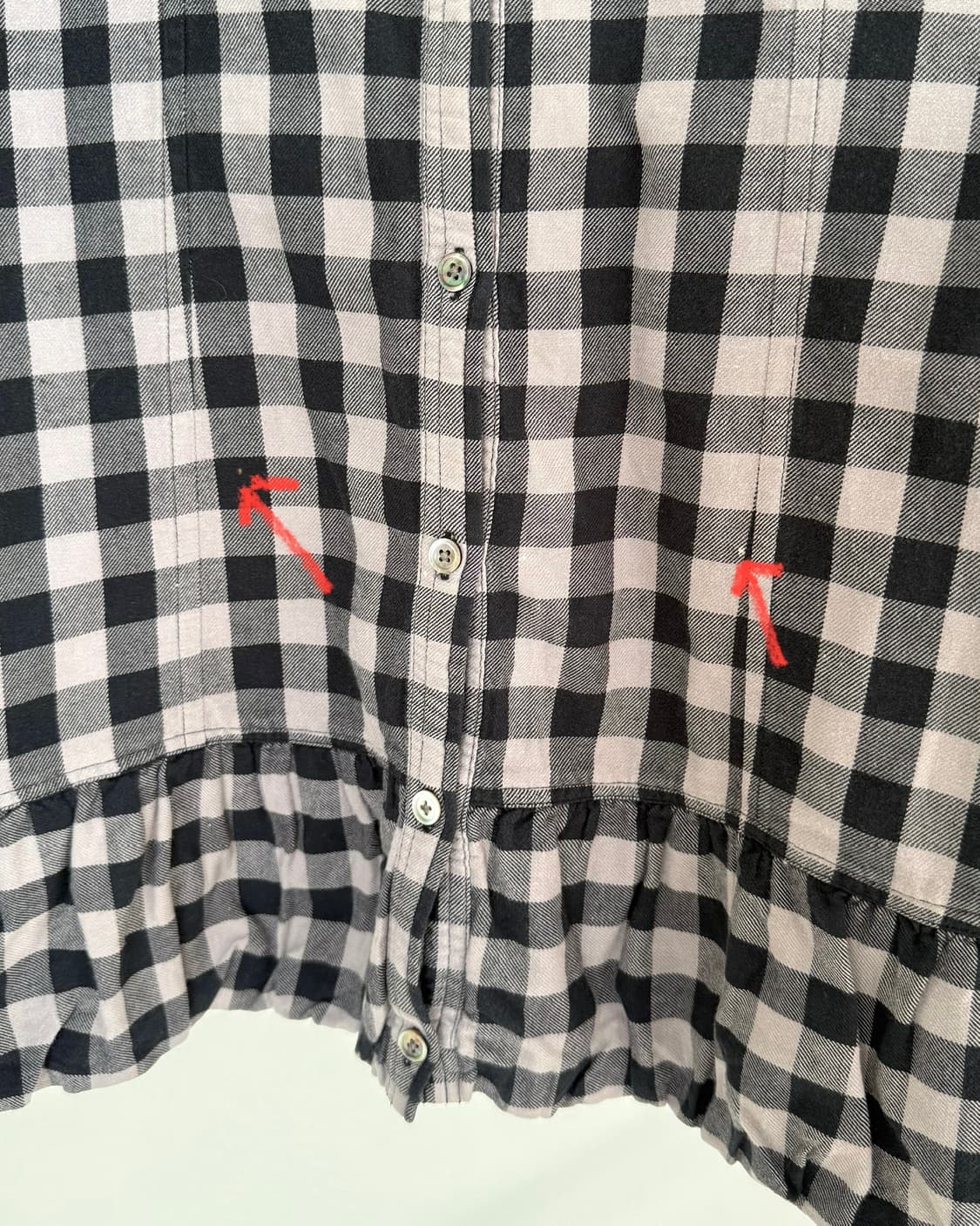 빈티지 벌룬 디테일 셔츠 상품이미지4