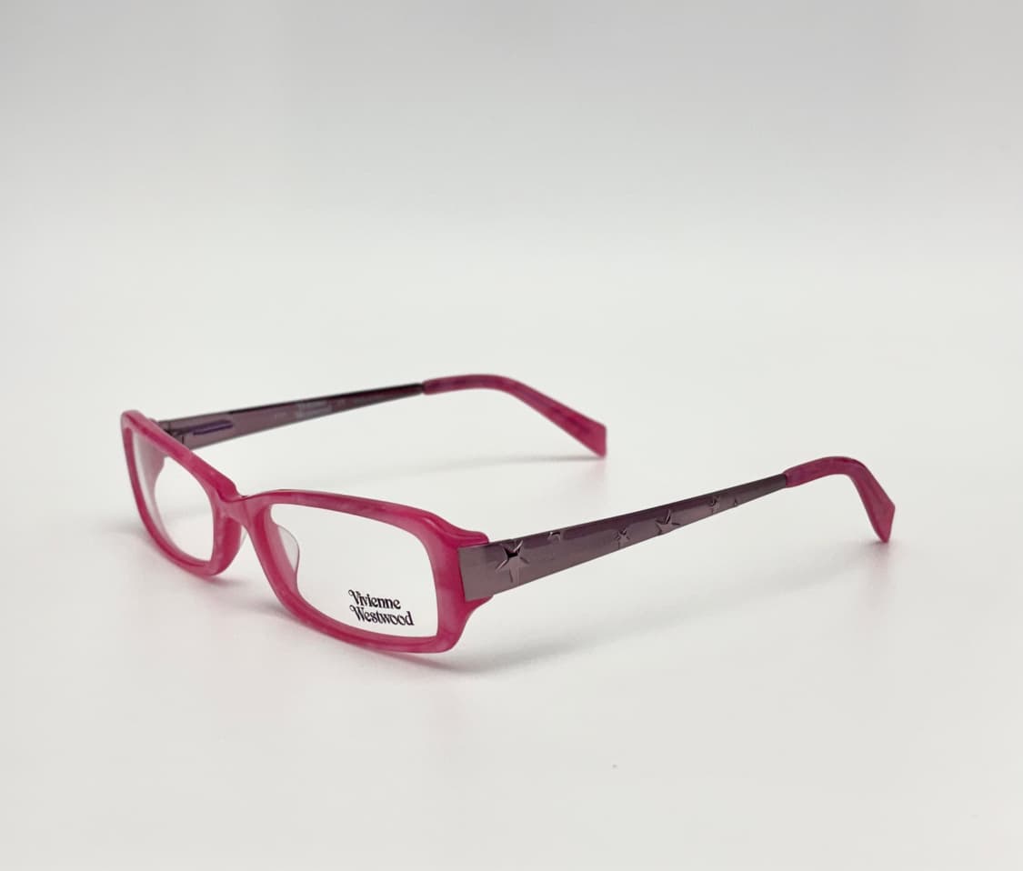 비비안웨스트우드 별 핑크 안경 상품이미지1