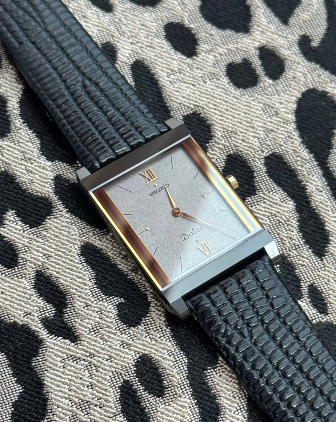 80s 빈티지 세이코 돌체 세라믹 스노우플레이크 다이얼 [희귀] 상품이미지2