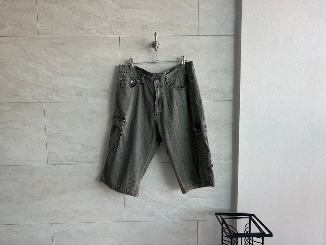 washed cargo half pants 상품이미지1