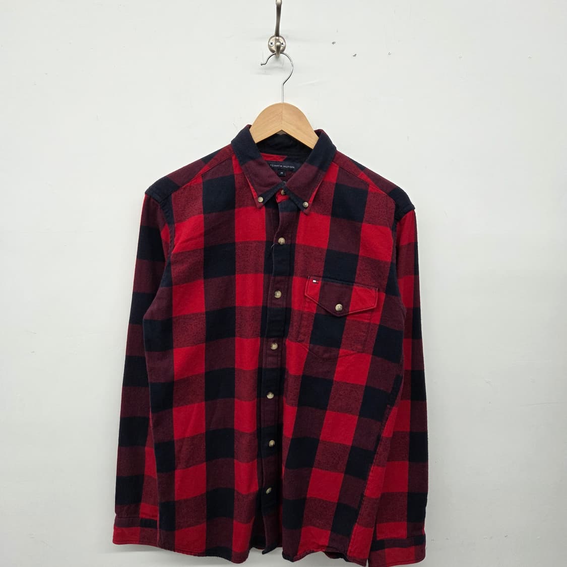 타미힐피거 체크 셔츠 남m 상품이미지1