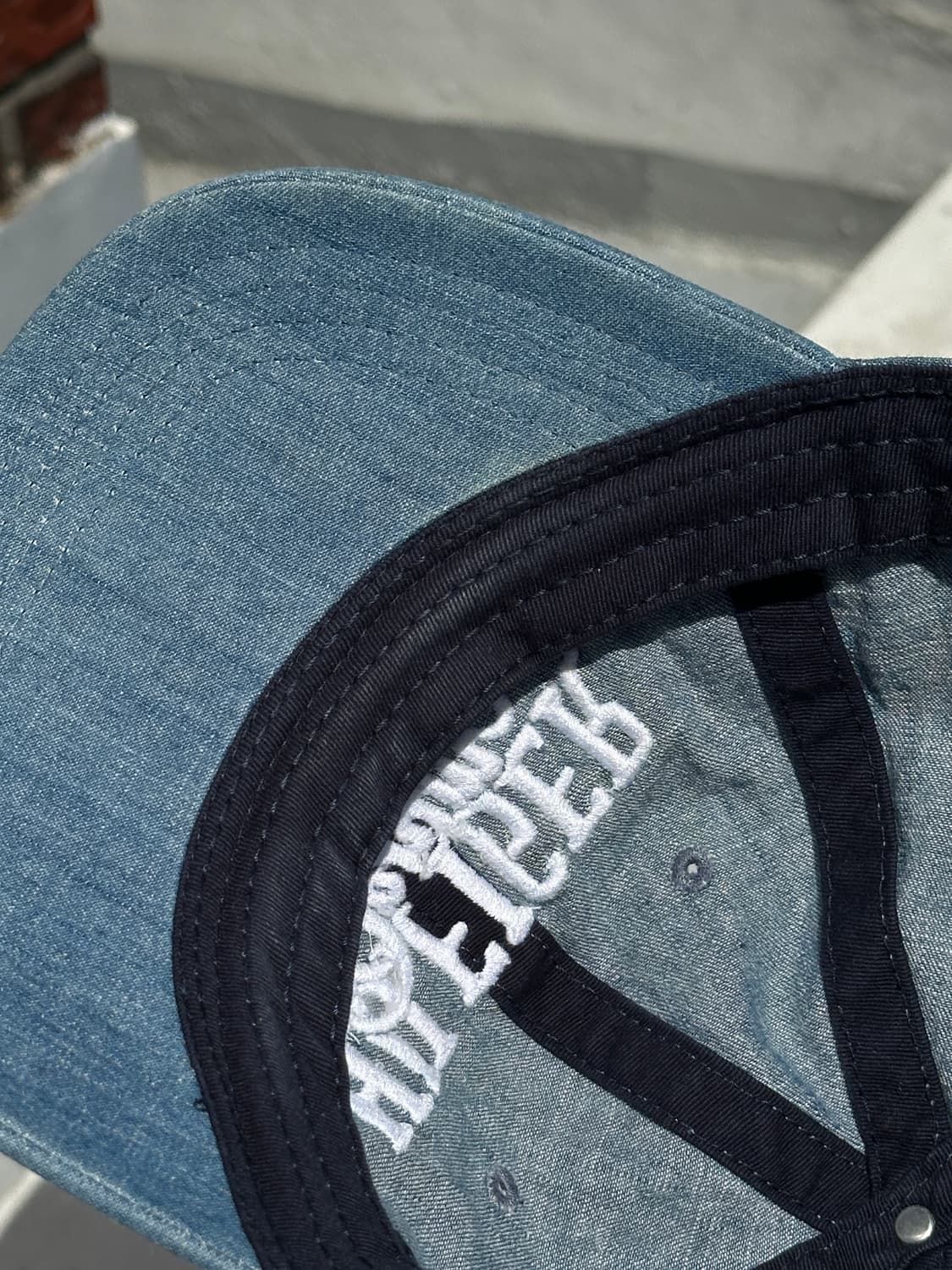 [F] 타미힐피거 데님 로고 볼캡 모자 상품이미지5